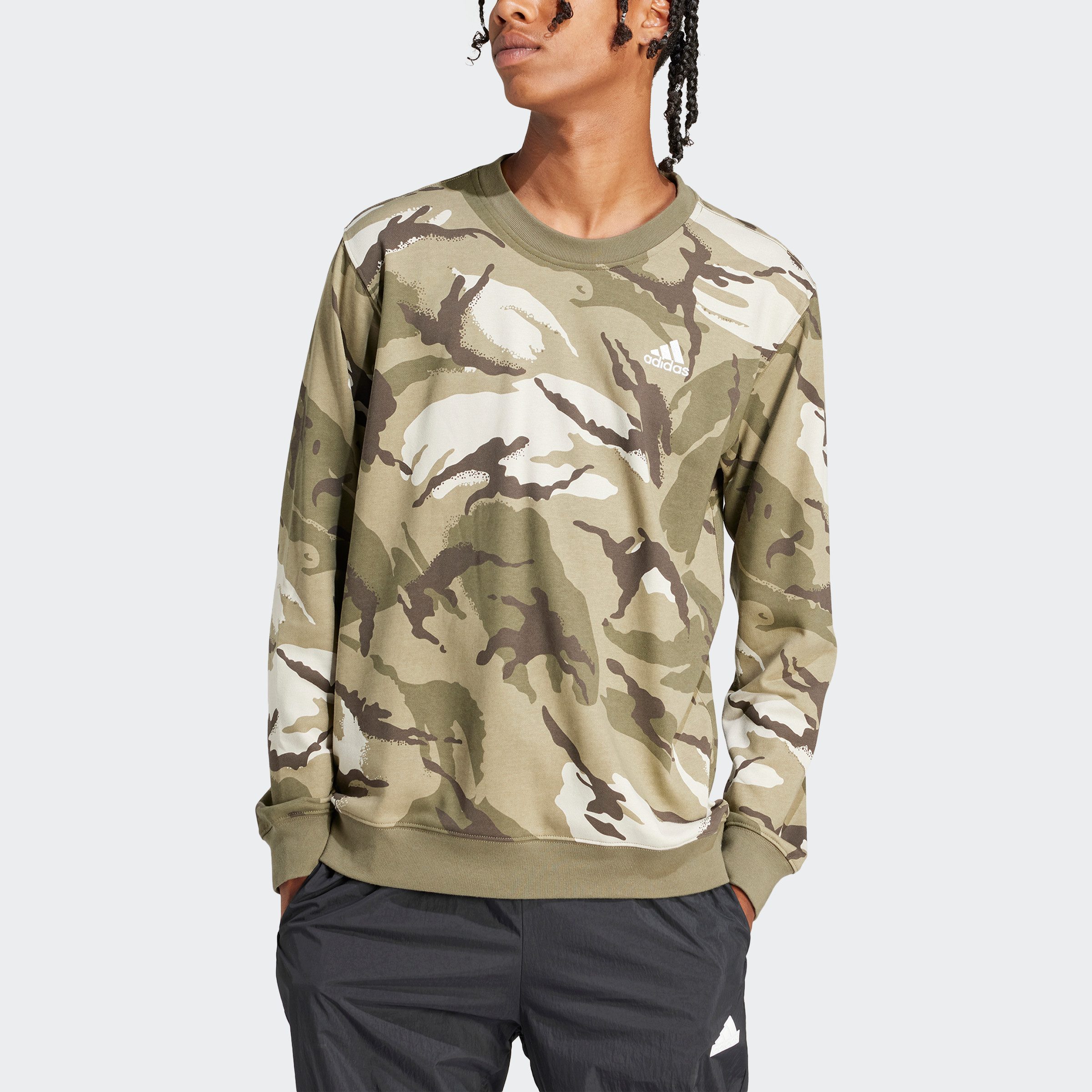 adidas Sportswear Sweatshirt M BL CAMO günstig online kaufen