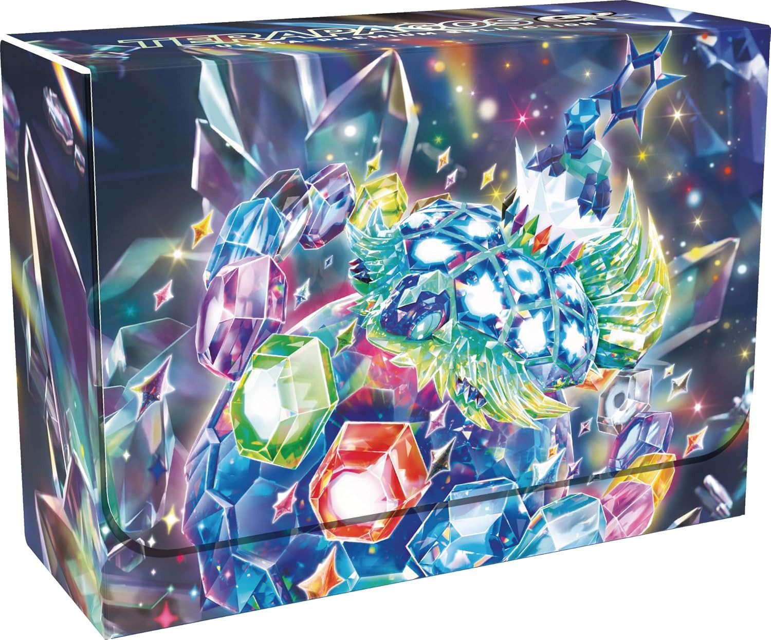 POKÉMON Sammelkarte Terapagos ex Ultra Premium Collection Englisch, Includes 18 Booster Packs