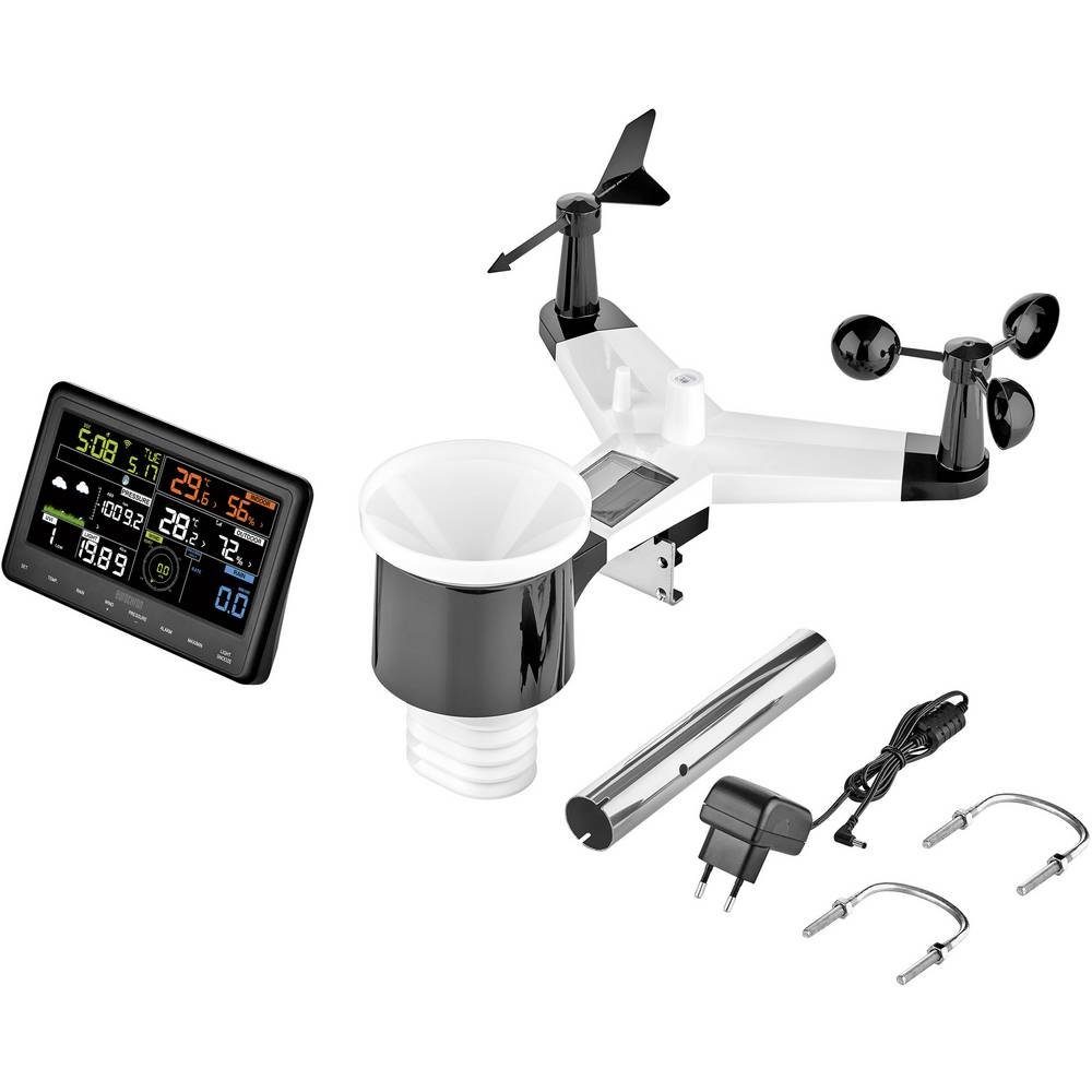 Eurochron Funk-Wetterstation EFWS 2900 Wetterstation (mit Touch-Screen-Display)