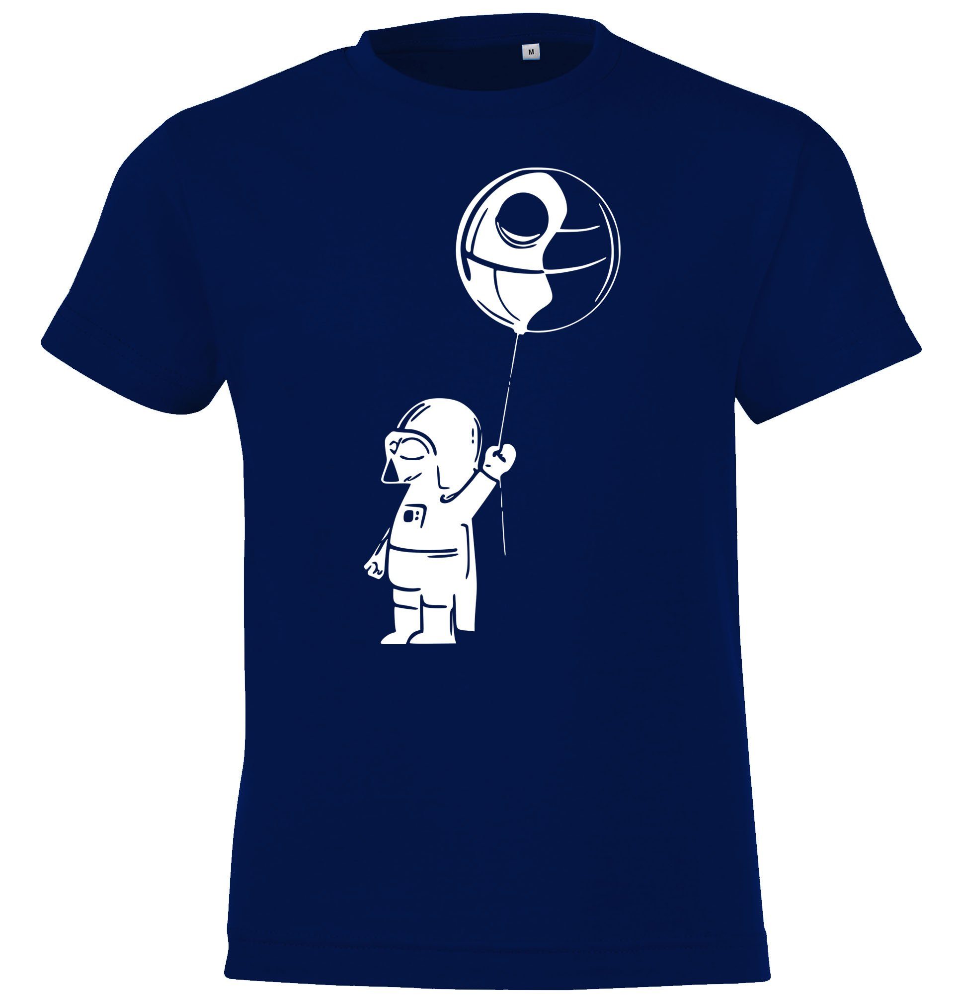 Youth Designz Jungen Baby trendigem Mädchen Kinder Vater Shirt Navyblau und T-Shirt Frontprint mit für