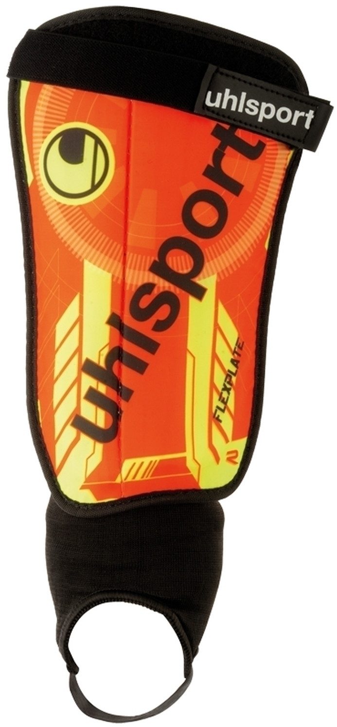 uhlsport Fußball Щитки FLEX PLATE FLUO ORANGE/FLUO GELB/SCH