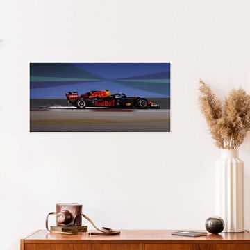 Posterlounge Poster Motorsport Images, Max Verstappen, Red Bull Racing, Großer Preis von Bahrain 2020, Fotografie