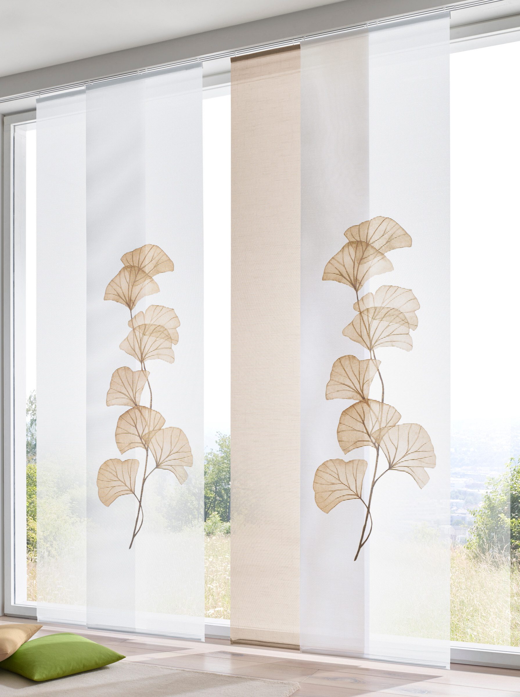 heine Gardine Schiebevorhang, (1 St), halbtransparent, günstig online kaufen