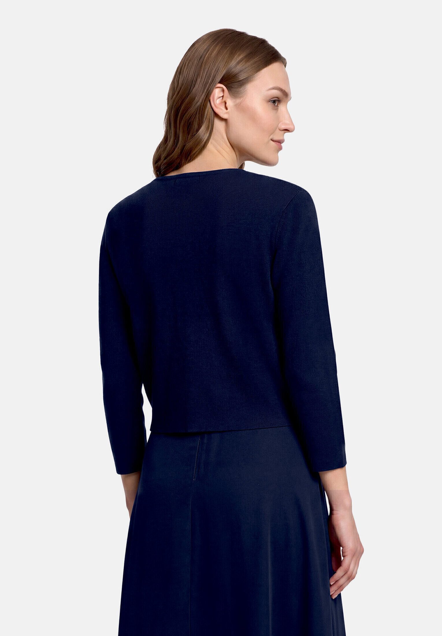 Vera Mont Strickjacke Damen langarm (1-tlg) Ärmelschlitz – Bild 3 von 5