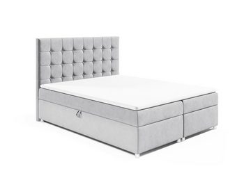 Best for Home Boxspringbett Trinity K9, mit Bettkasten und Topper