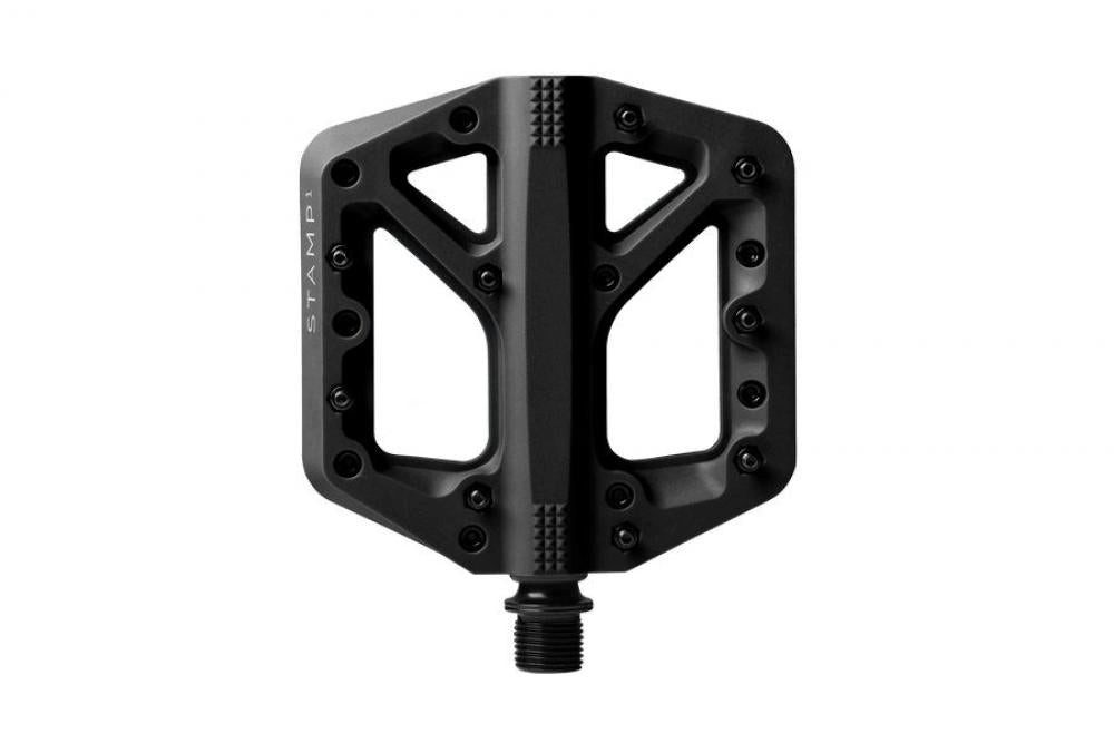 crankbrothers Plattformpedale Crankbrothers Stamp 1 Gen 2 Plattform-Pedal klein schwarz