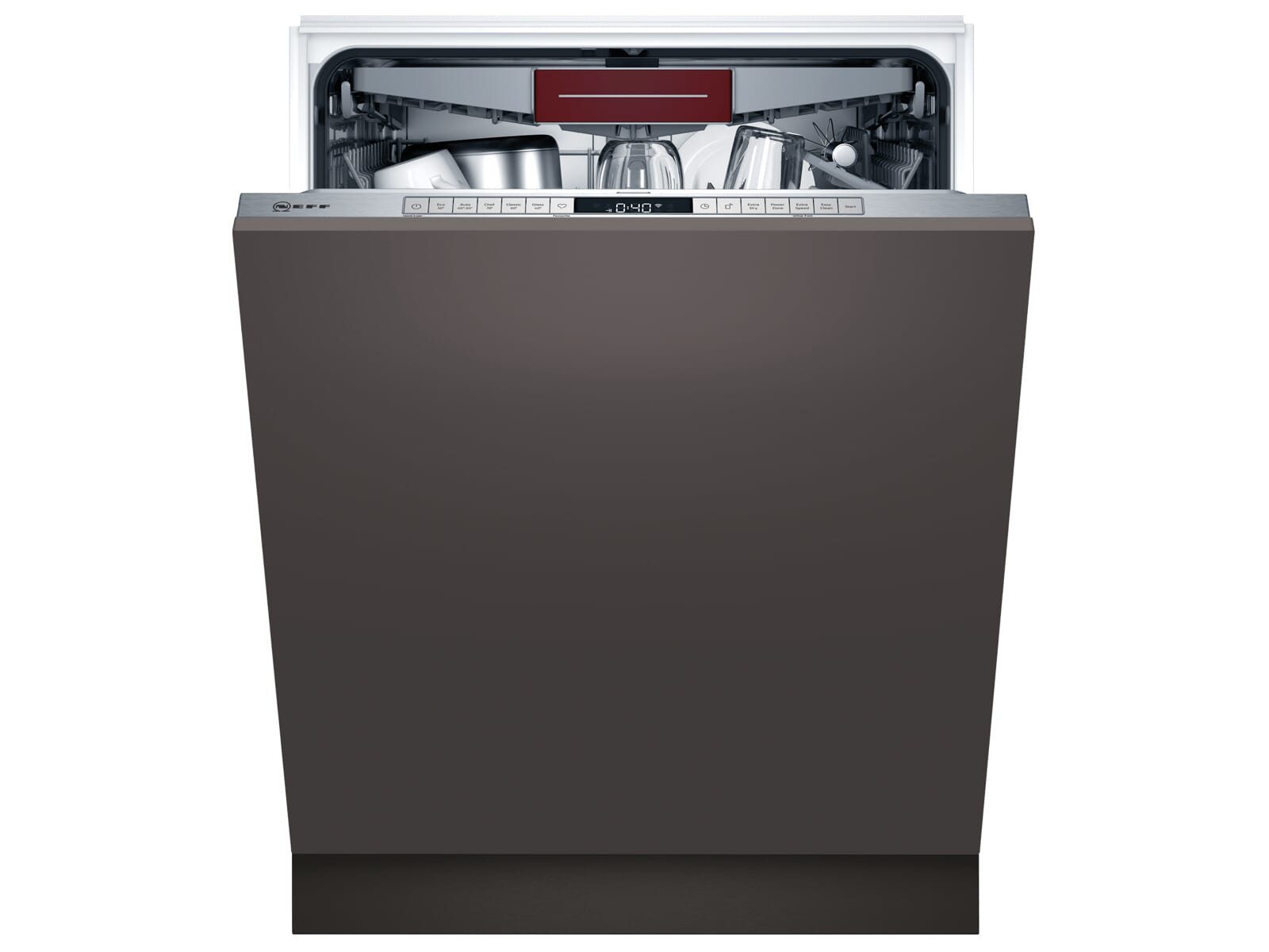 NEFF vollintegrierbarer Geschirrspüler S197TCX00E, 9.5 l, 14 Maßgedecke, HomeConnect