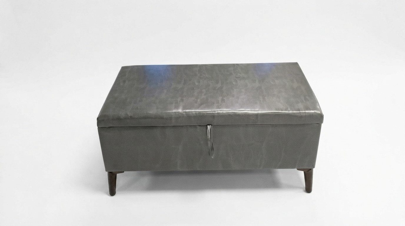 Xlmoebel Hocker Gepolsterter Hocker in modernem Design für Komfort und Stil (1 St., Hocker), Hergestellt in Europa