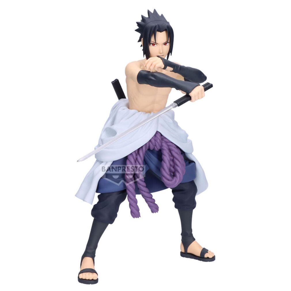 Spielfigur Naruto Shippuden Grandista Sasuke Uchiha Figur, 24 cm