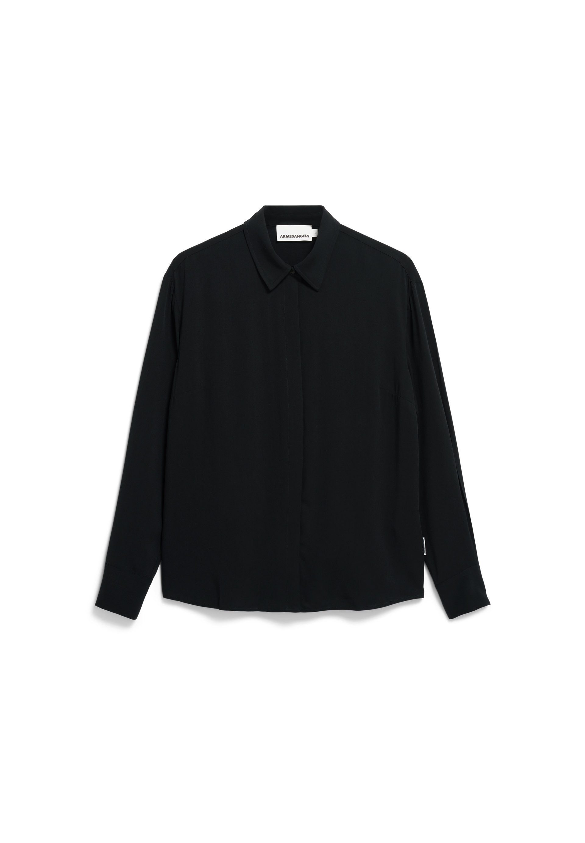 Armedangels Langarmbluse LARISAANA Bluse aus LENZING™ ECOVERO™ Viskose Relaxed Fit
