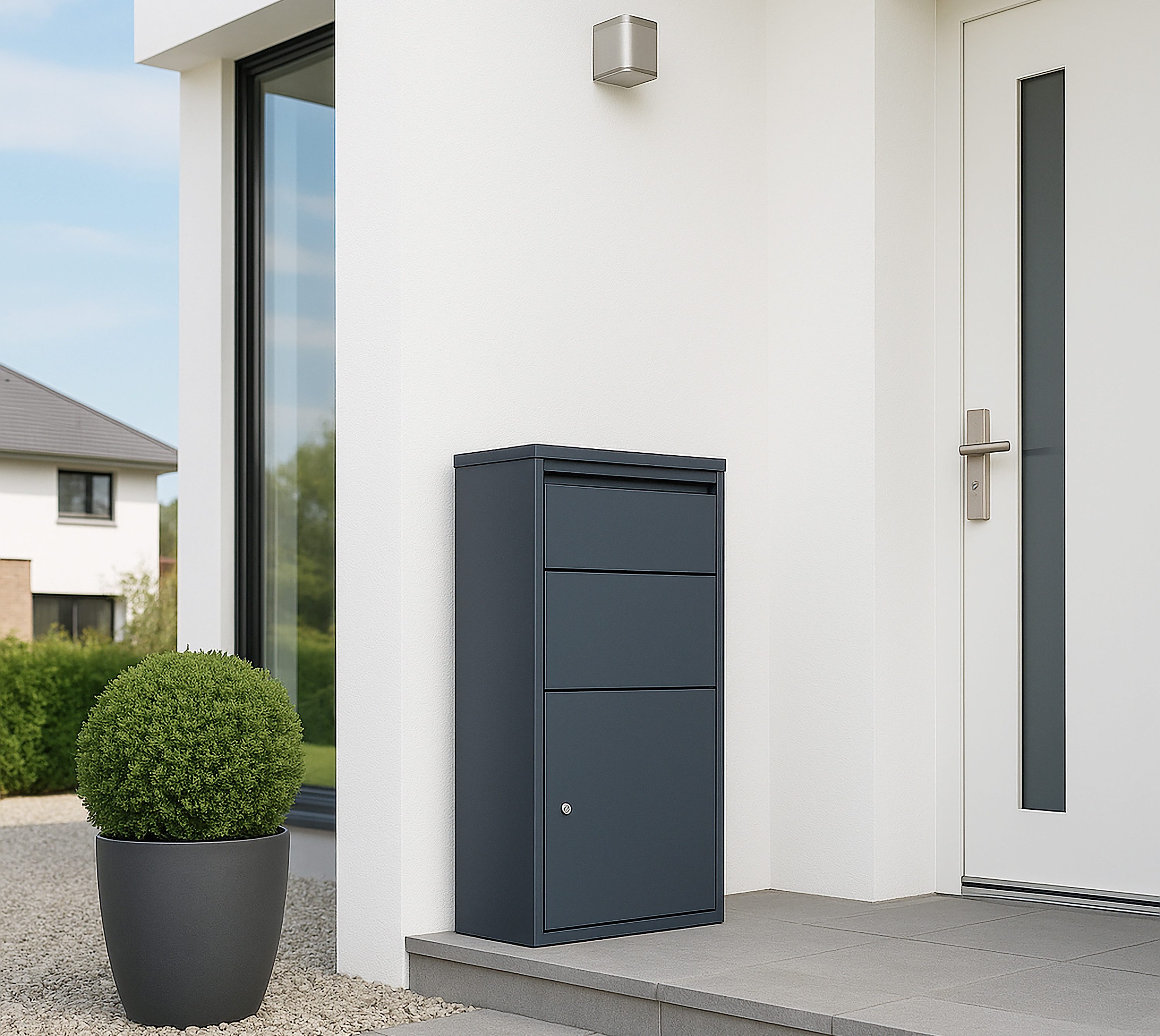 WESTMANN Paketbox Pollux, BxTxH: 44x22x82 cm