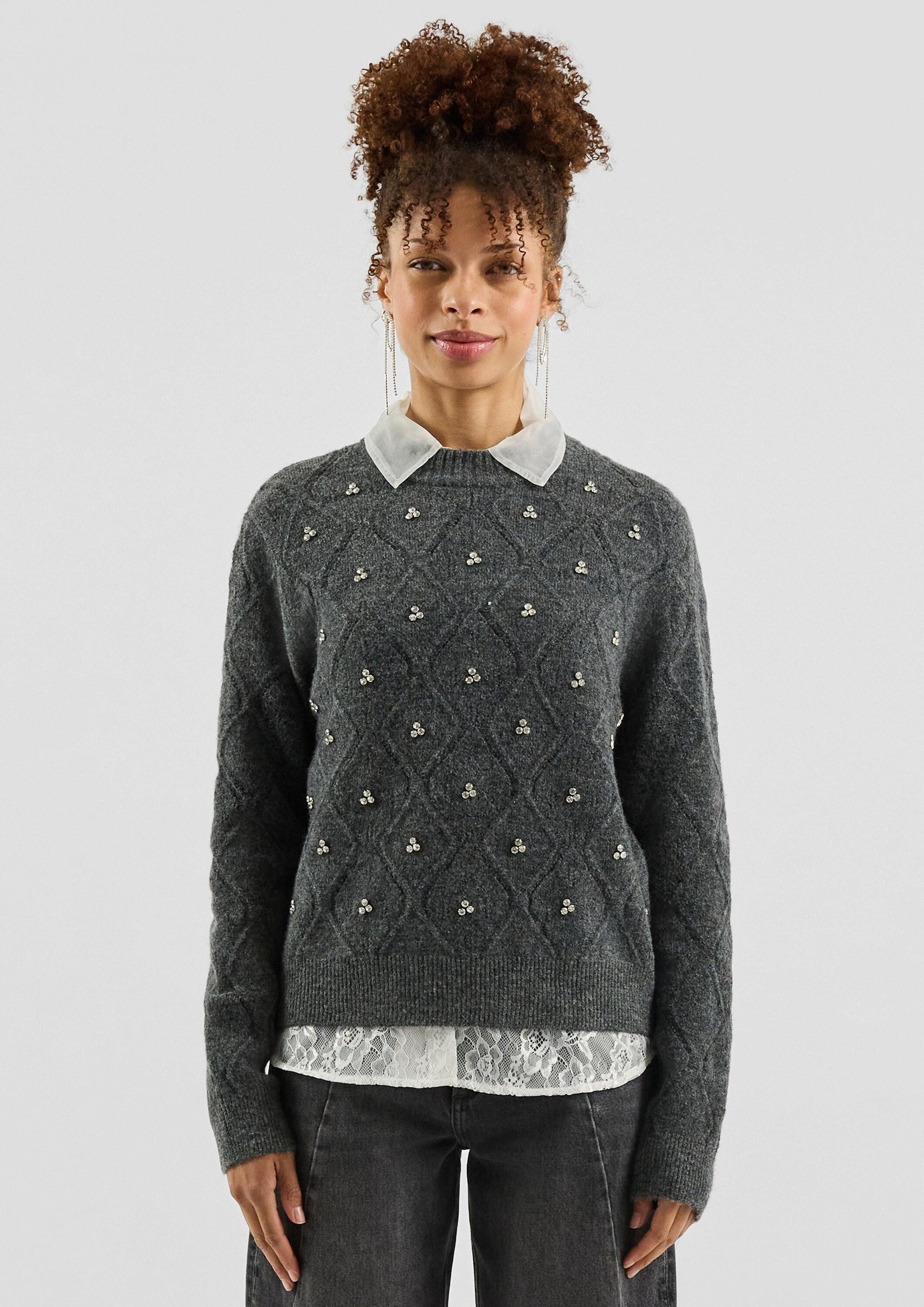 Longpullover Strickpullover