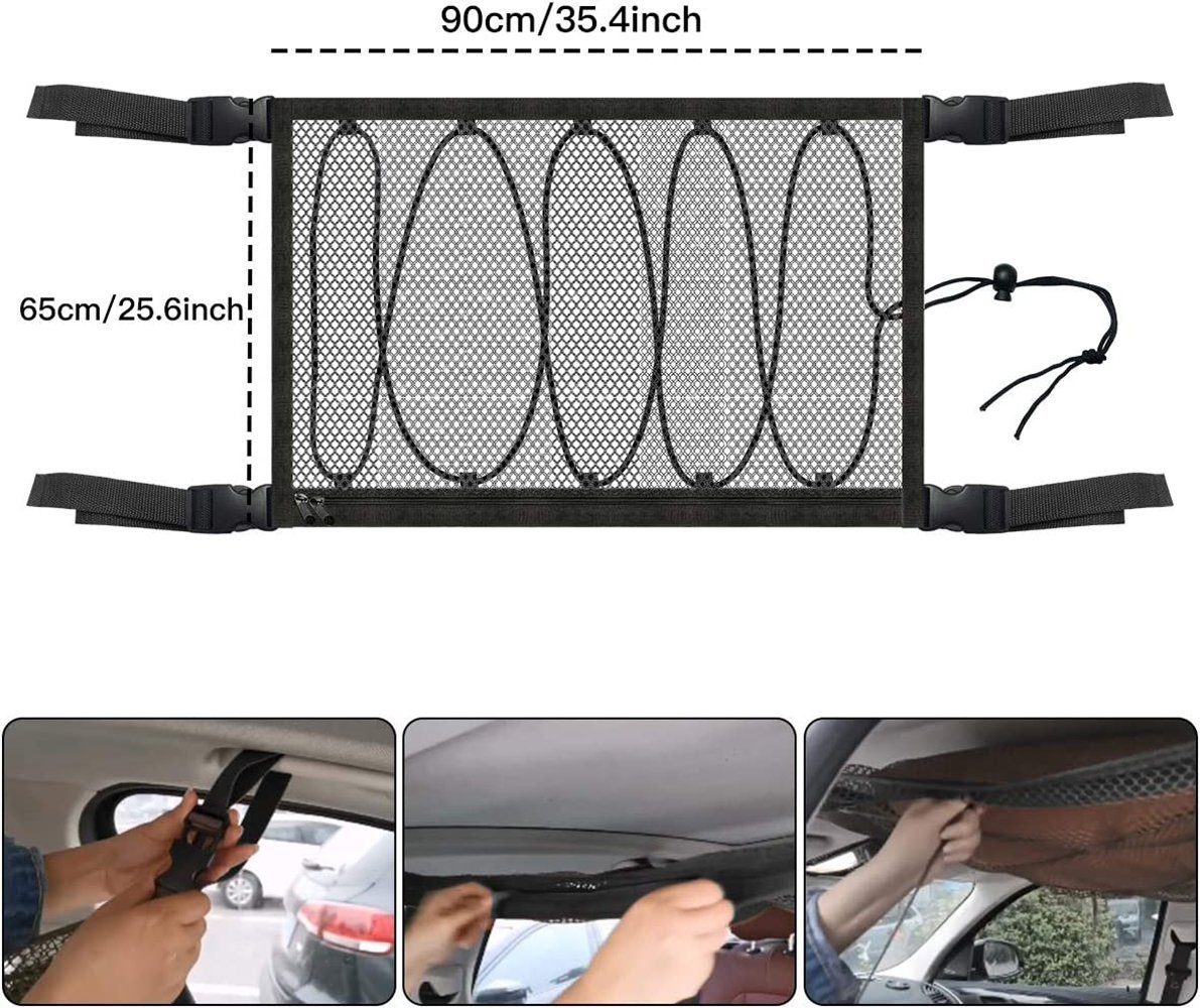 SUV Auto Decke Aufbewahrung Netztasche, Autodach Tasche, Interieur