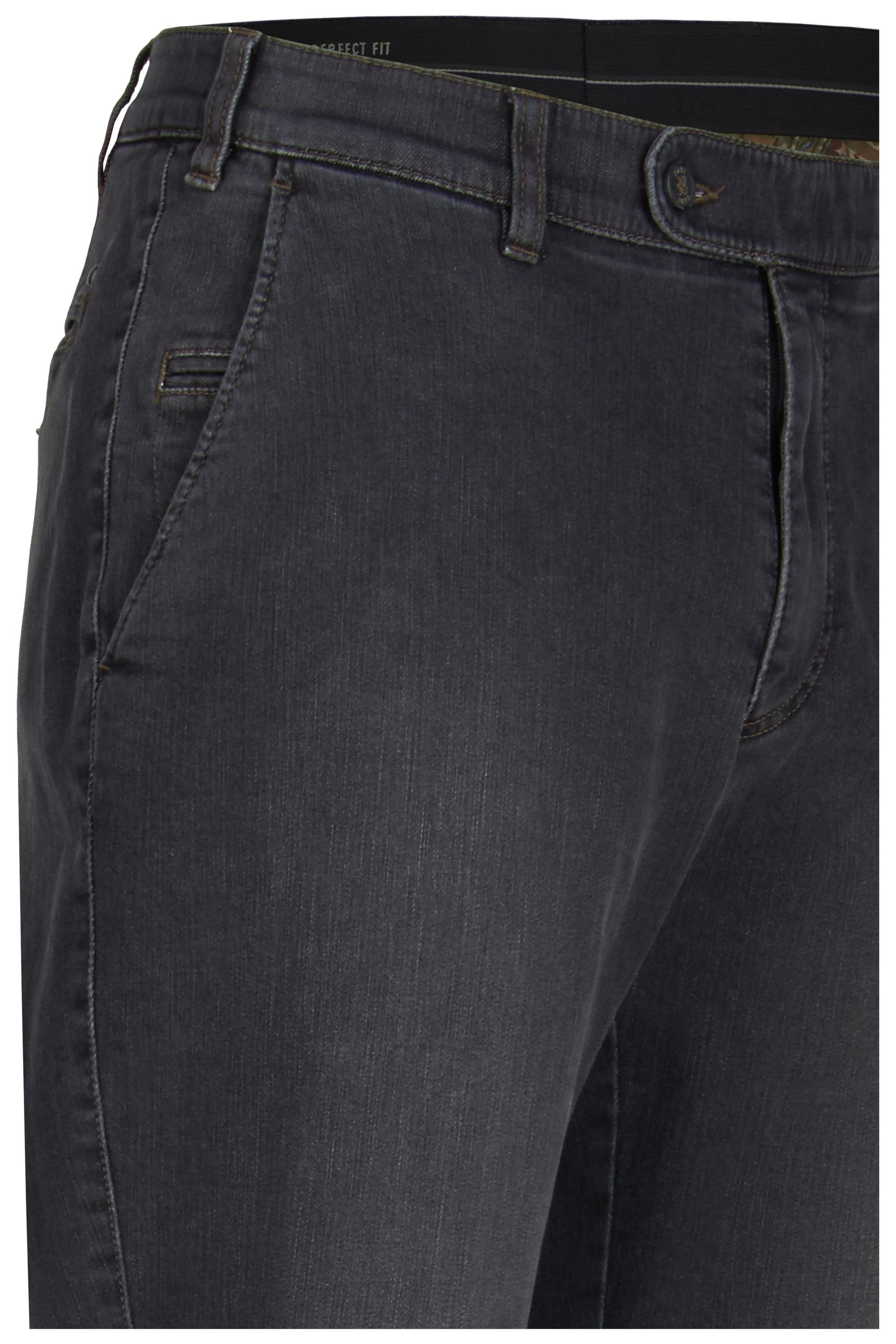 Herren used 526 Stretch aubi Perfect Jeans Hose Bequeme Baumwolle Fit Jeans Modell soft aubi: High Flex aus (53) grey