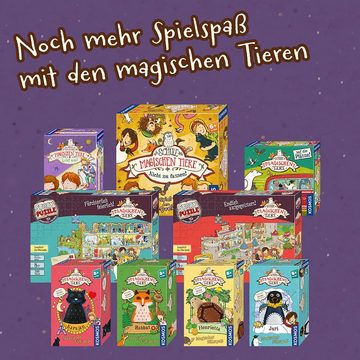 Kosmos Puzzle Story Puzzle: Die Schule der magischen Tiere, Endlich Ausgegeistert!, 200 Puzzleteile, mit Leuchteffekt; Made in Germany