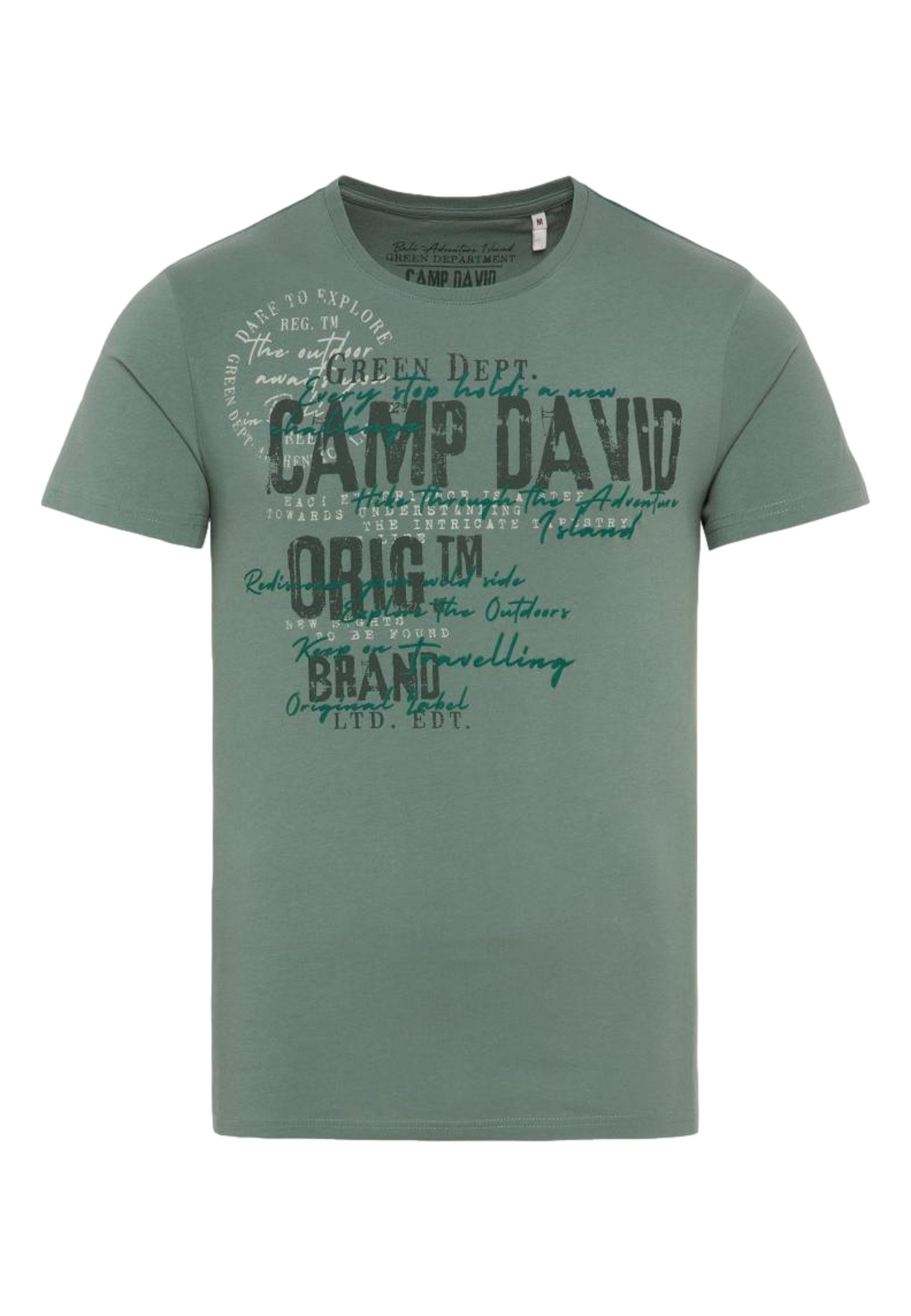CAMP DAVID T-Shirt T-Shirt Kurzarmshirt (1-tlg., günstig online kaufen