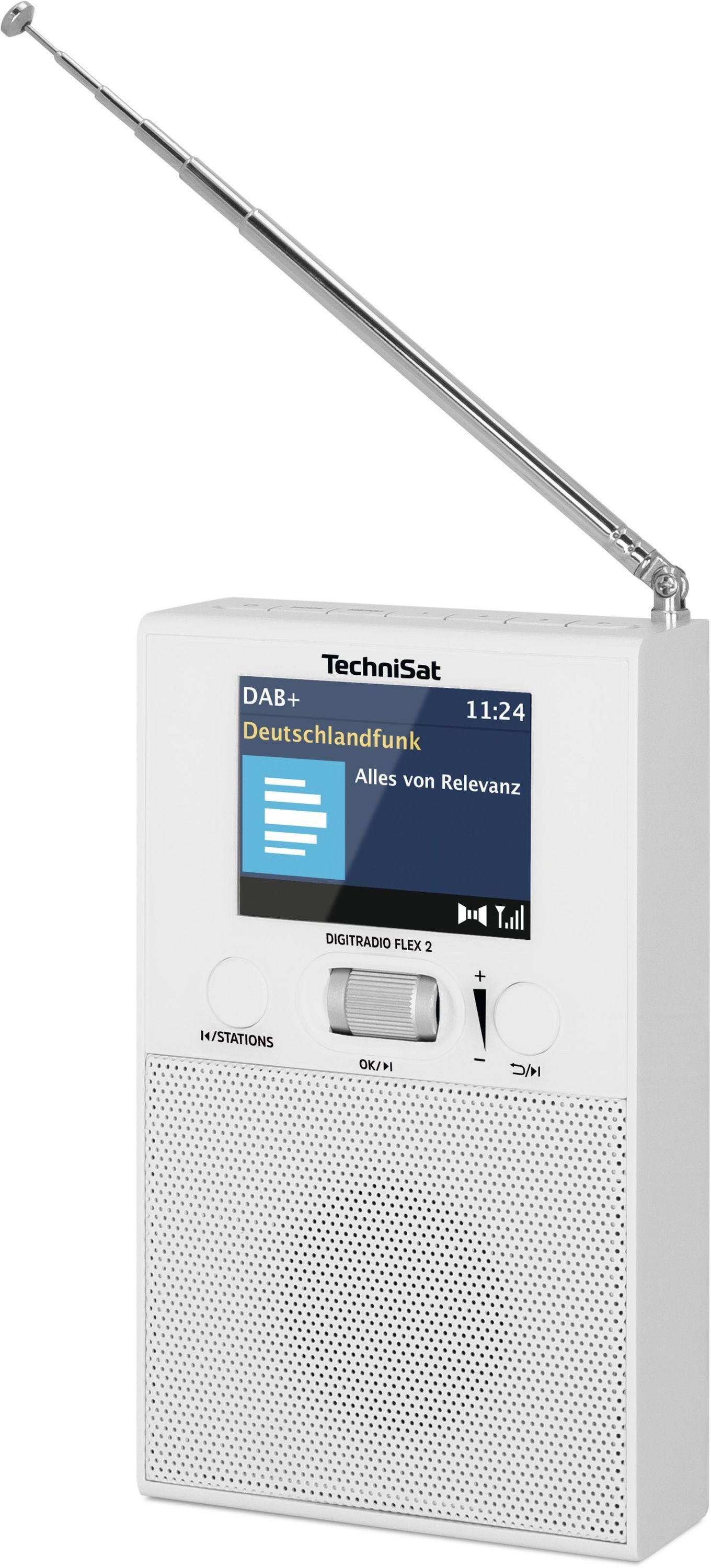 TechniSat DIGITRADIO FLEX 2 Digitalradio (DAB) (Digitalradio (DAB), FM-Tuner mit RDS, 1.5 W, Bluetooth)