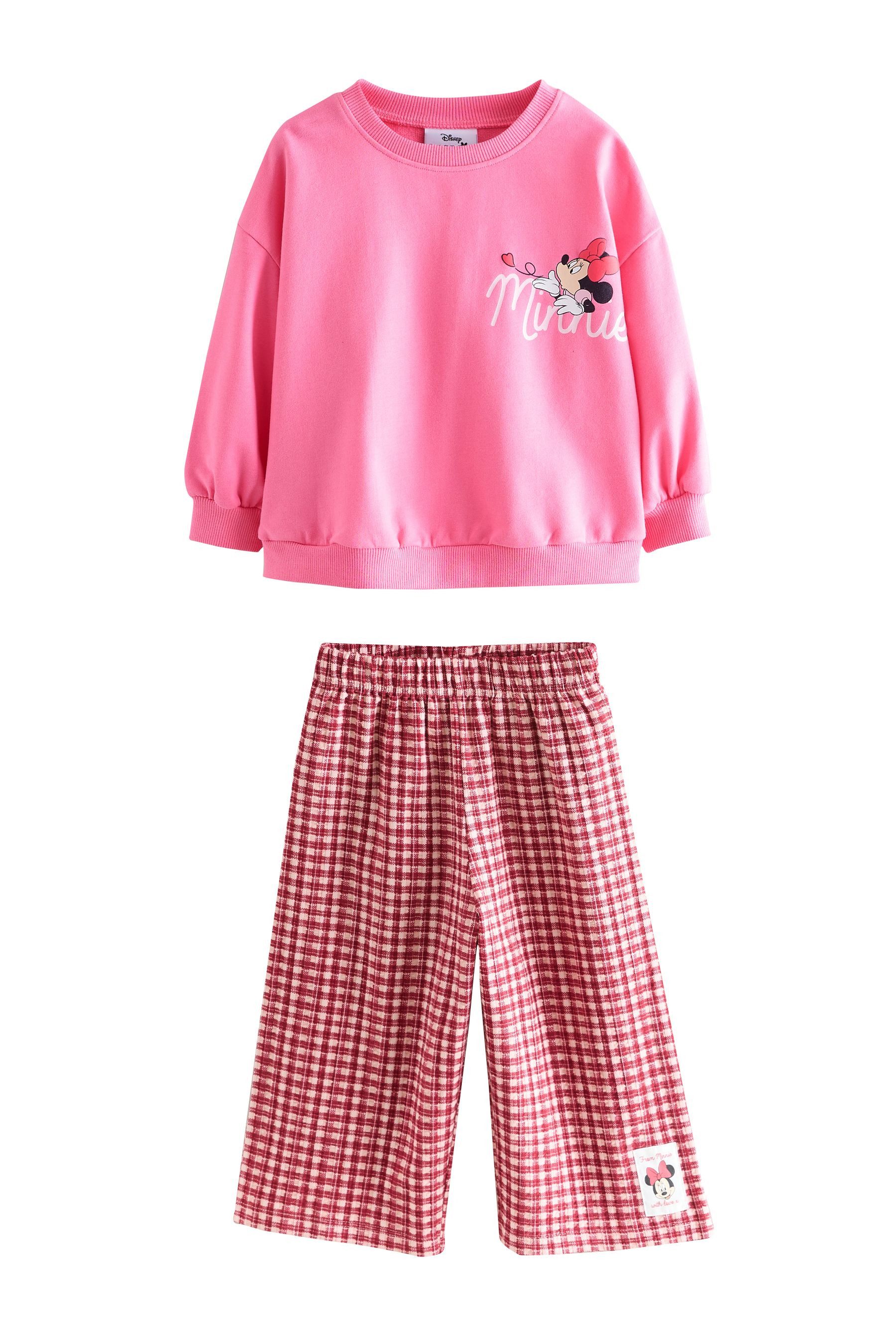 Top & Hose Langarmoberteil und Hose, Disney Minnie Mouse