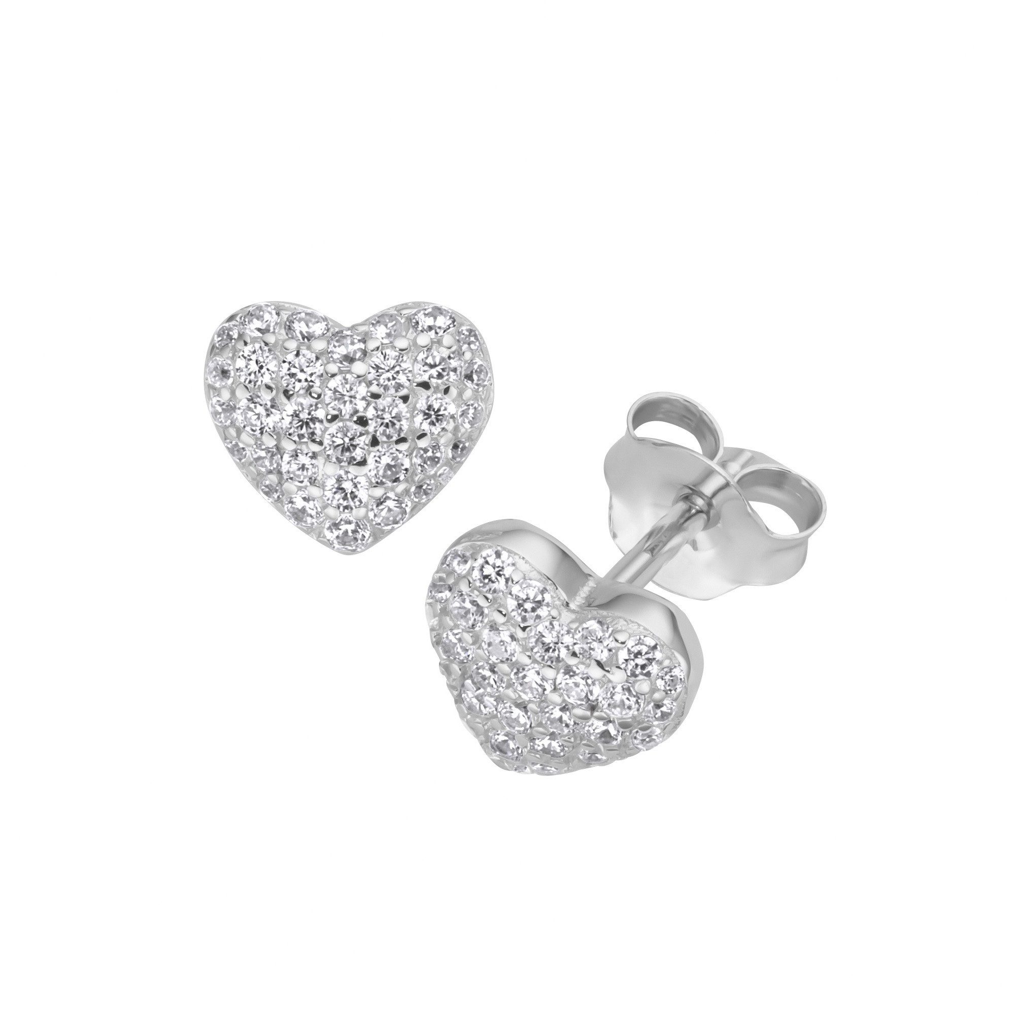 Smart Jewel Paar Ohrstecker Herz mit günstig online kaufen