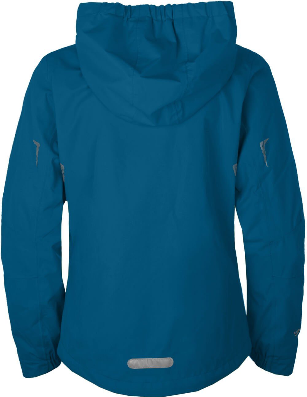 Bergson Outdoorjacke LIO Kinder Regenjacke, Netzfutter, 12000 mm  Wassersäule, Normalgrößen, Saphir blau