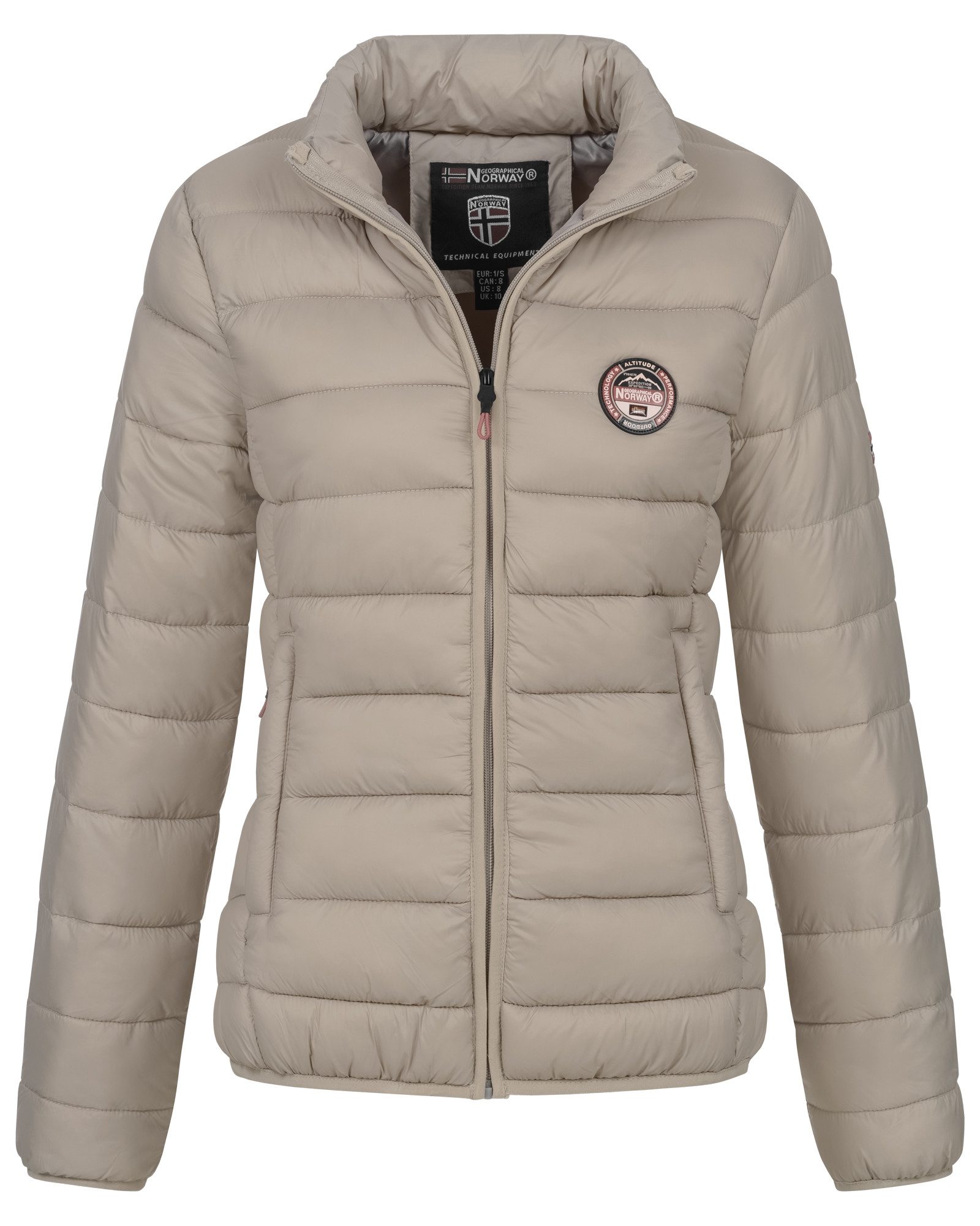 Geographical Norway Steppjacke Damen Herbst Winter Steppjacke Outdoor Überg günstig online kaufen
