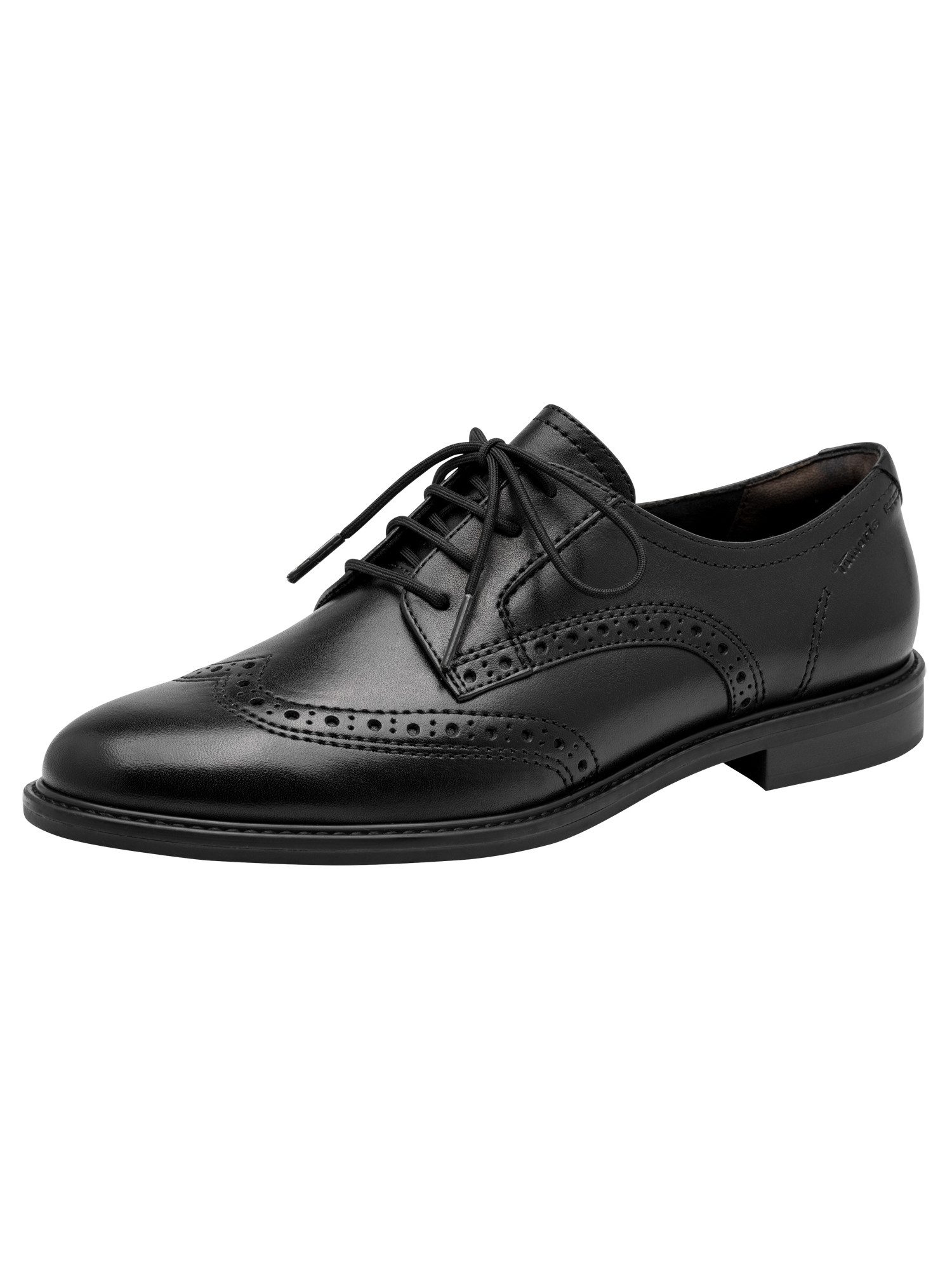 Tamaris TOUCH-IT aus Leder kein Absatz 1-23205-47 Schnürschuh TOUCH-IT