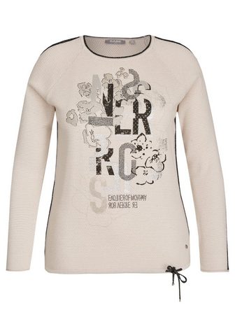 Пуловер с Lettern и цветочным узором