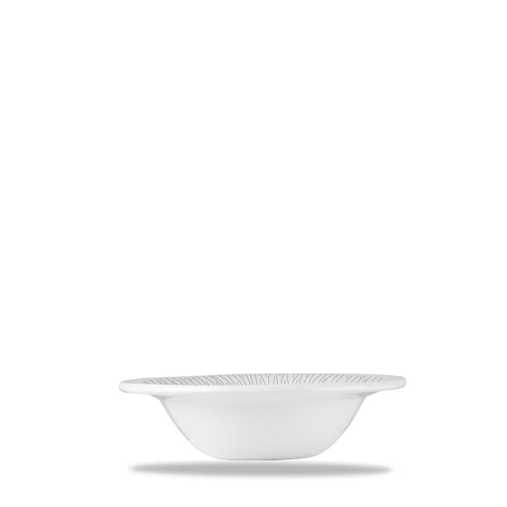 Schale Super Vitrified Bambus Müslischale 17cm, 12 Stück, Weiß