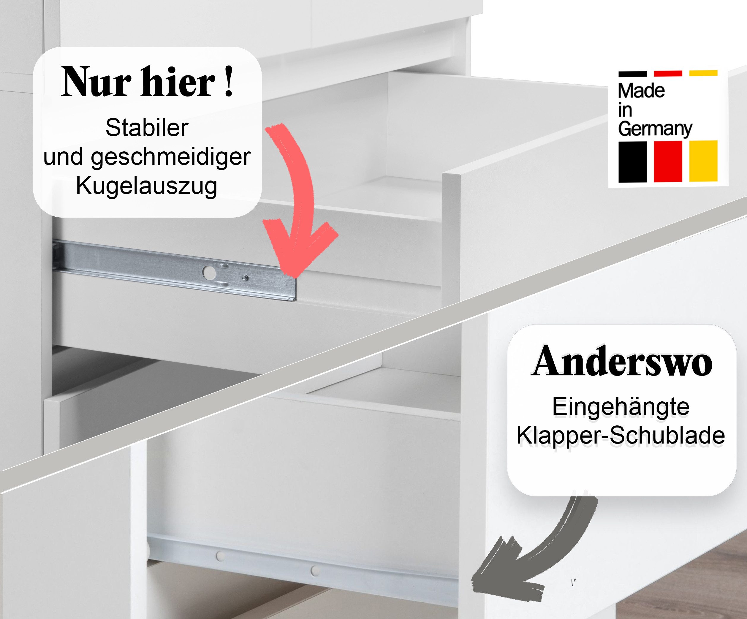 Home Collective Kleiderschrank mit 2 Türen, günstig online kaufen