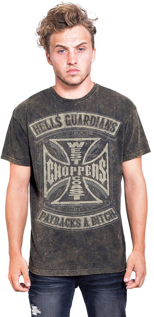 West Coast Choppers T-Shirt Hells Guardians Vintage T-Shirt