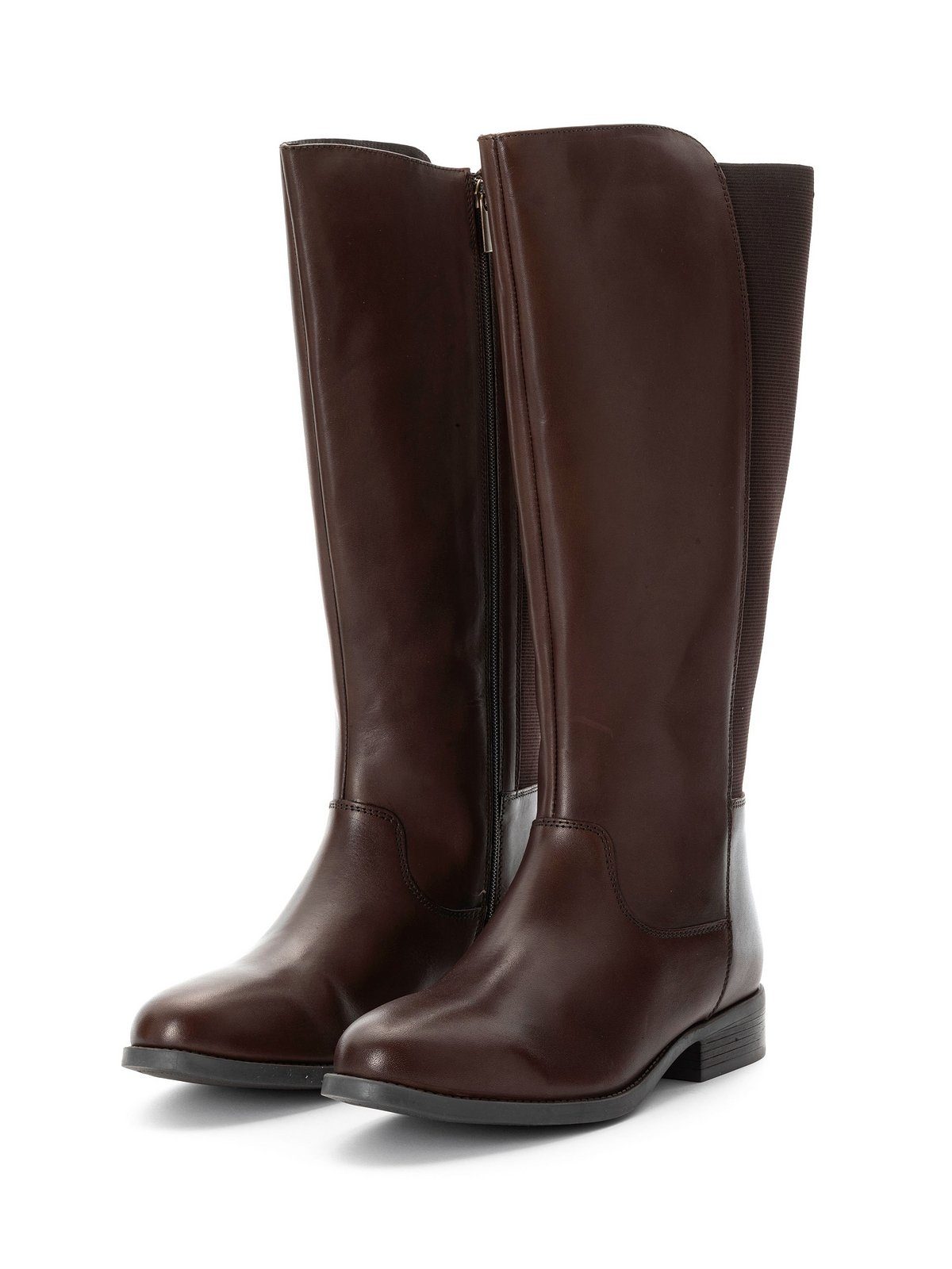 Sheego Große Größen Weitschaftstiefel mit Stretch-Einsatz, in 3 Schaftweiten