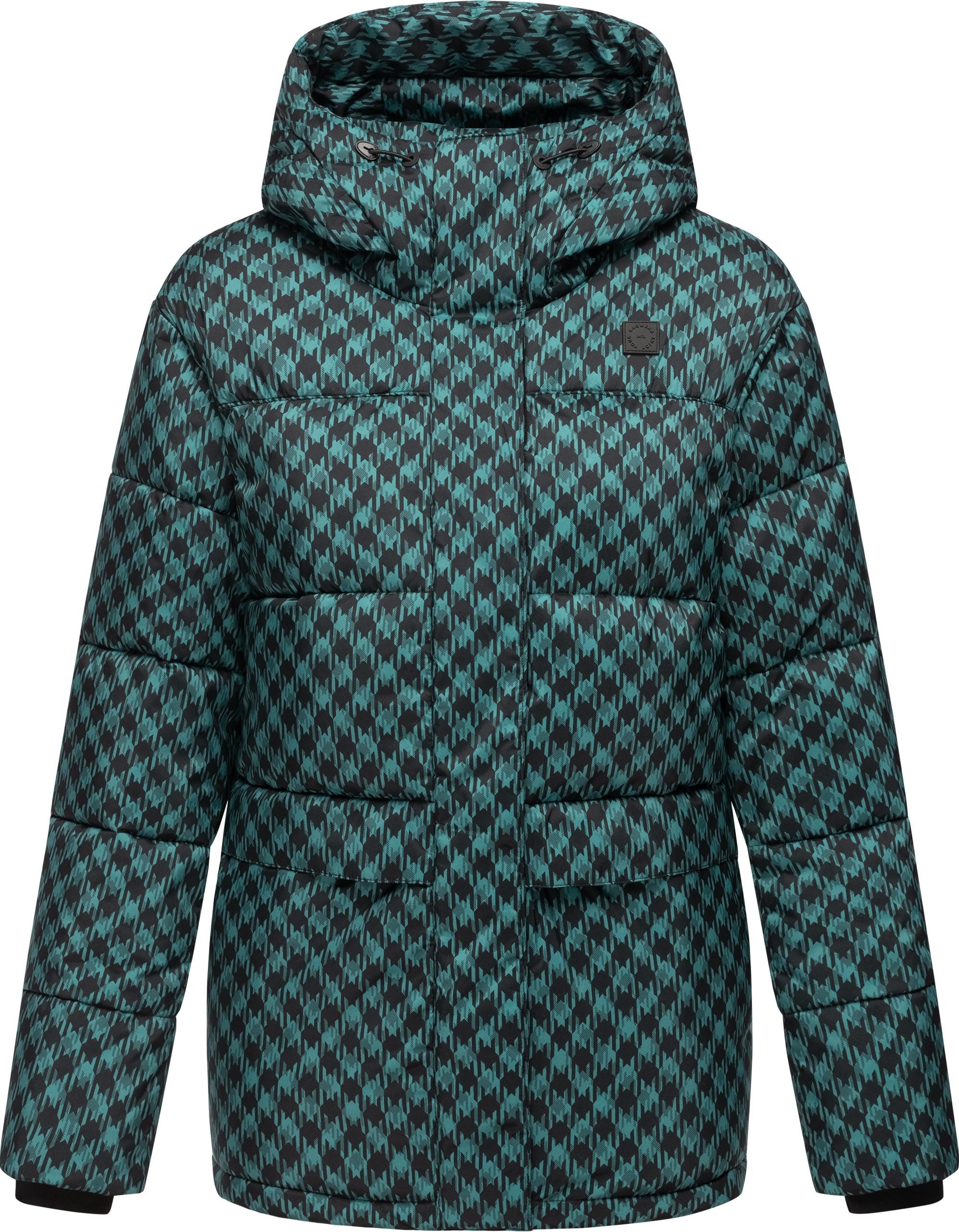 Ragwear Steppjacke Wikesh Print Wasserdichte Damen günstig online kaufen