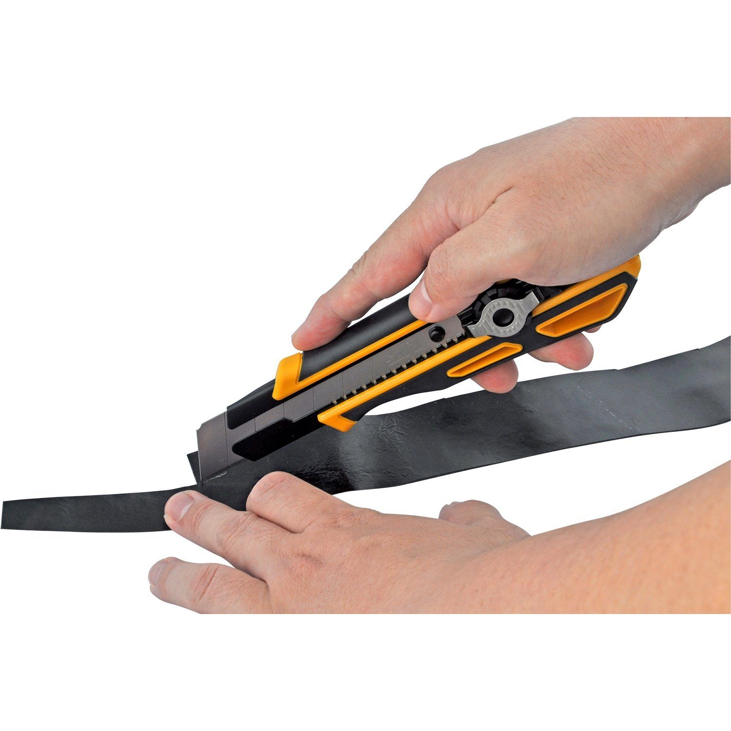 Profi-Cuttermesser, hochbeanspruchbares Klinge: cm 2,50 ViCUT Cuttermesser Viwanda 25mm Gelb