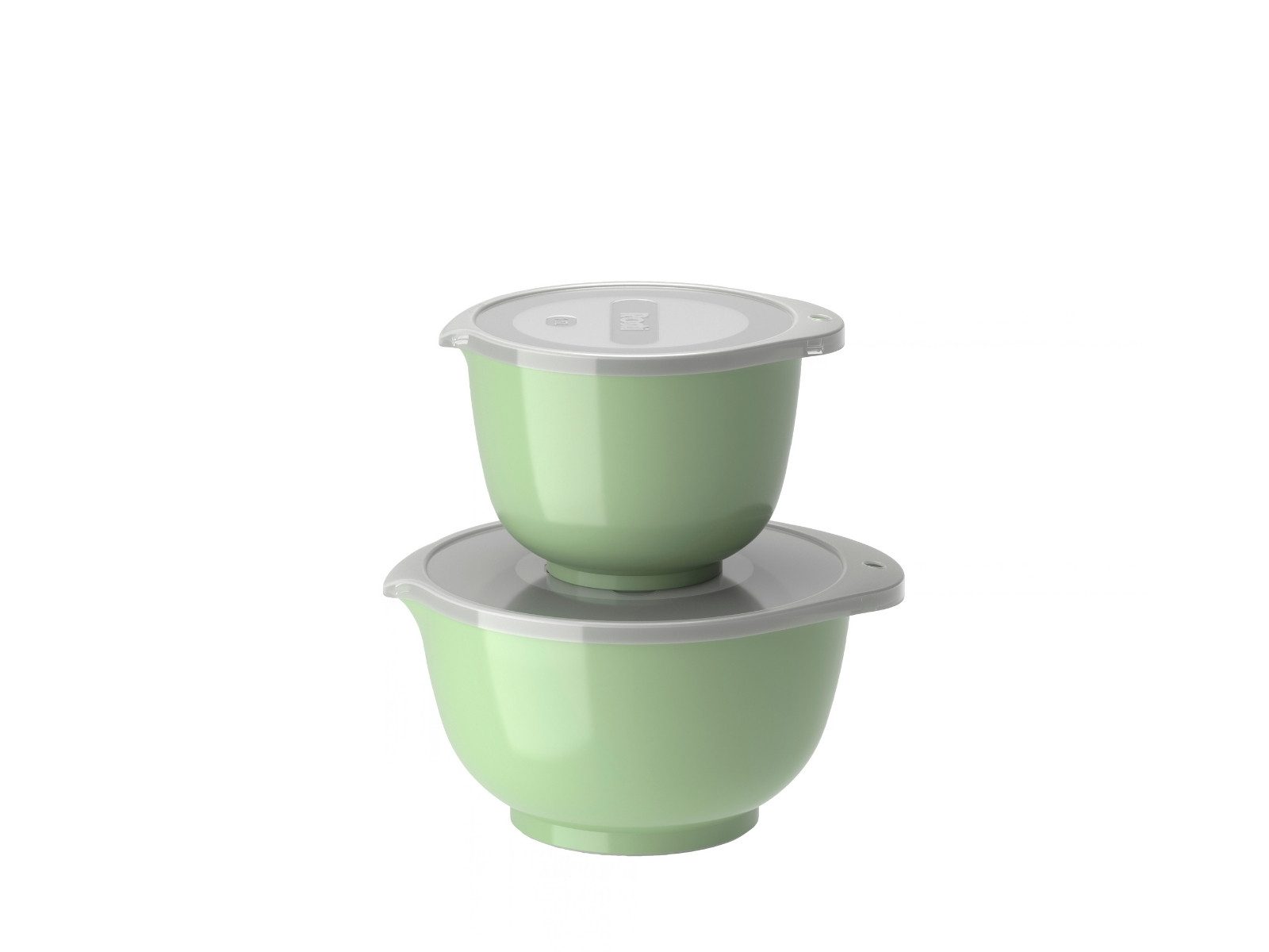 ROSTI Schüssel Margrethe Schüssel Set misty green 4tlg, Kunststoff, (Schüsseln & Schalen)