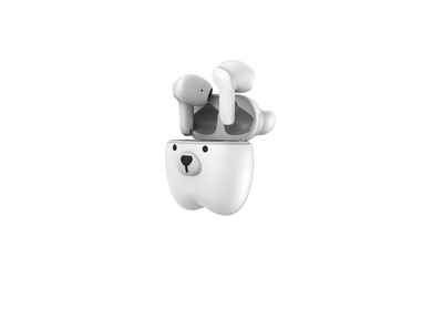 Onestyle TWS-Kids Bluetooth-In-Ear Kopfhörer white wireless In-Ear-Kopfhörer (integriertes Mikrofon)