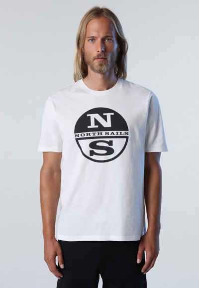 North Sails T-Shirt »T-shirt with maxi logo«