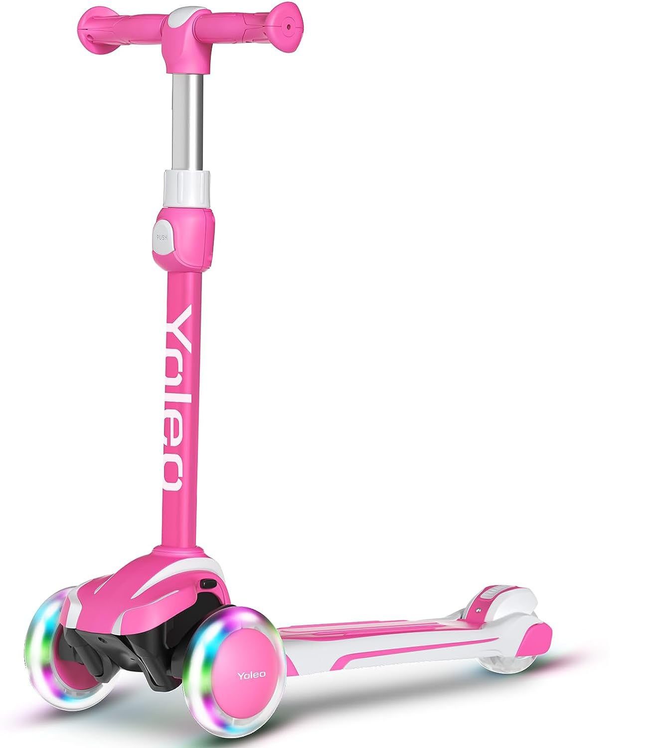 YOLEO Скутеры Faltbarer Kinderoller Kinderscooter Dreiradscooter ab 3 Jahre