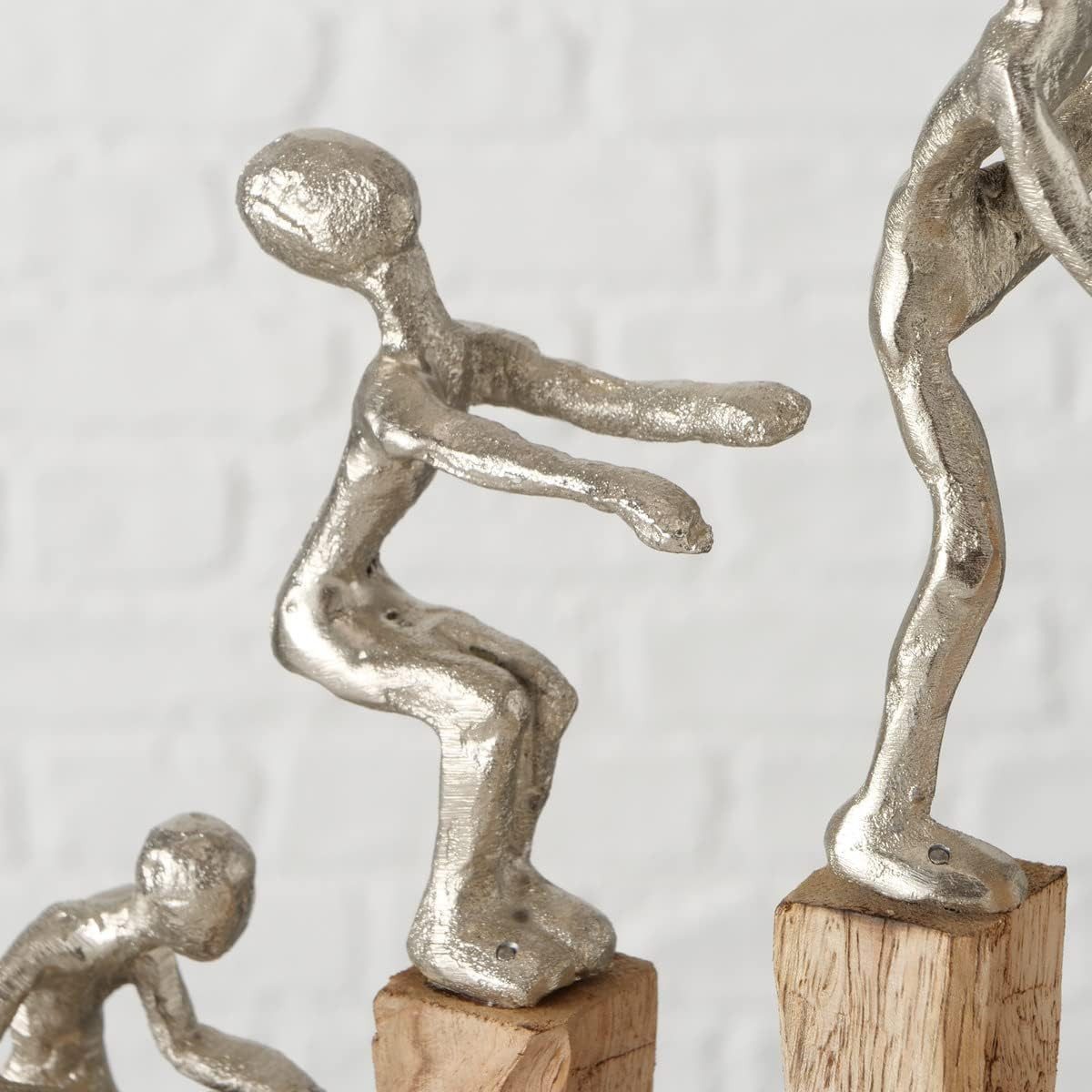 BOLTZE Dekoobjekt Dekoaufsteller Climbing - Einzigartiges Symbol für Überwindung und Erf