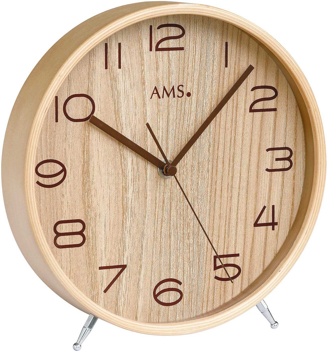 AMS Tischuhr Tischuhr modern 22 cm günstig online kaufen