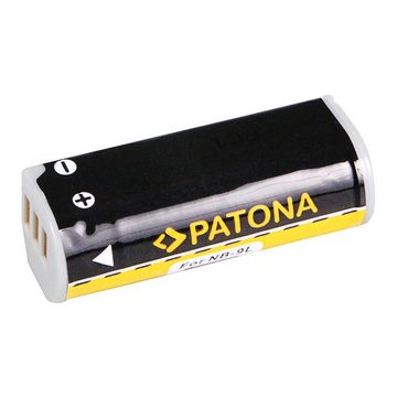 Patona 2x Akku für Canon NB-9L Kamera-Akku Ersatzakku Kameraakku 700 mAh (3,5 V, 2 St), Digital IXUS 1000 1000HS 1100HS 500 HS 510HS SD4500 PowerShot Digital