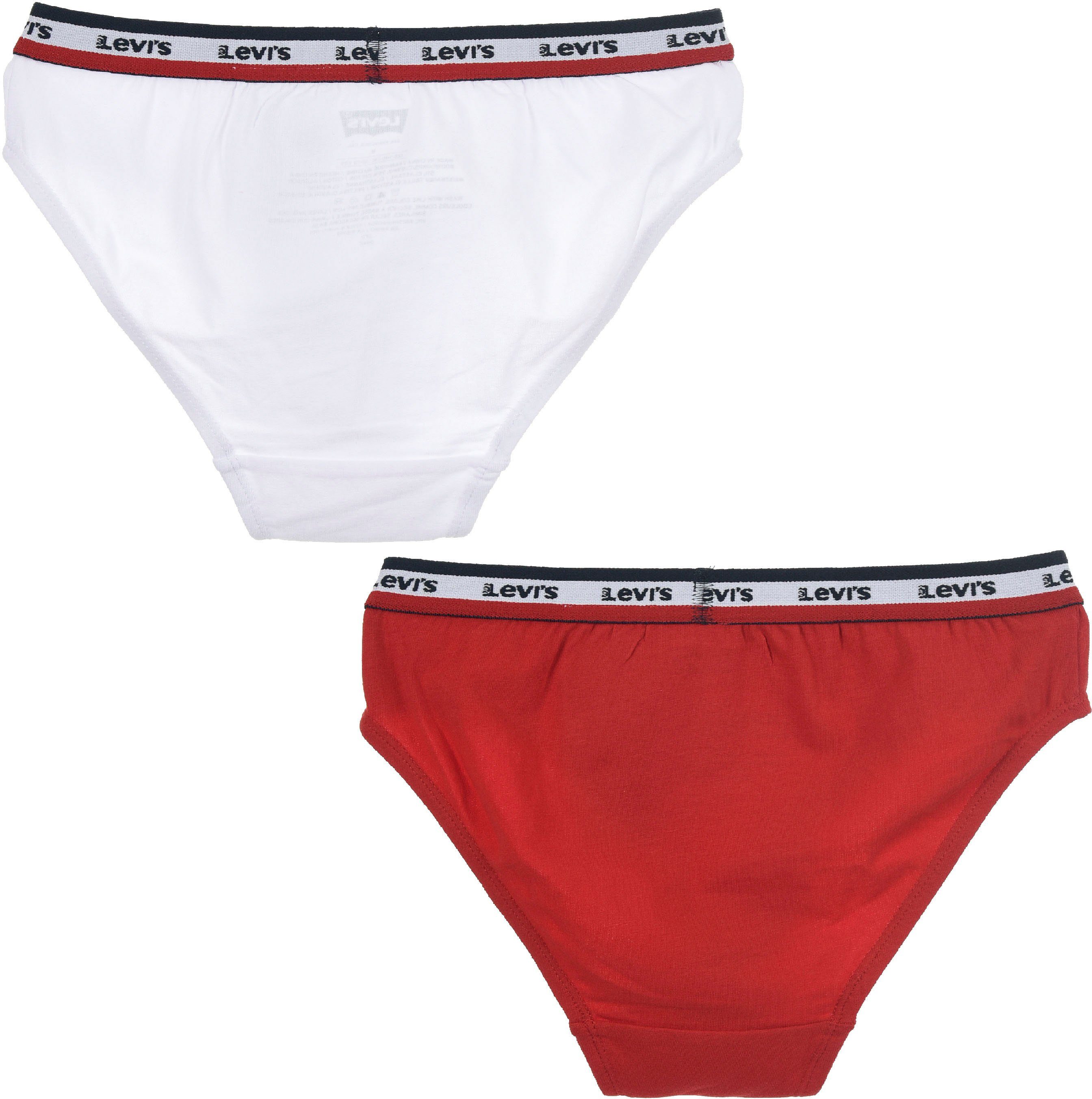 Levi's® Kids Slip (2-St) for GIRLS white-red