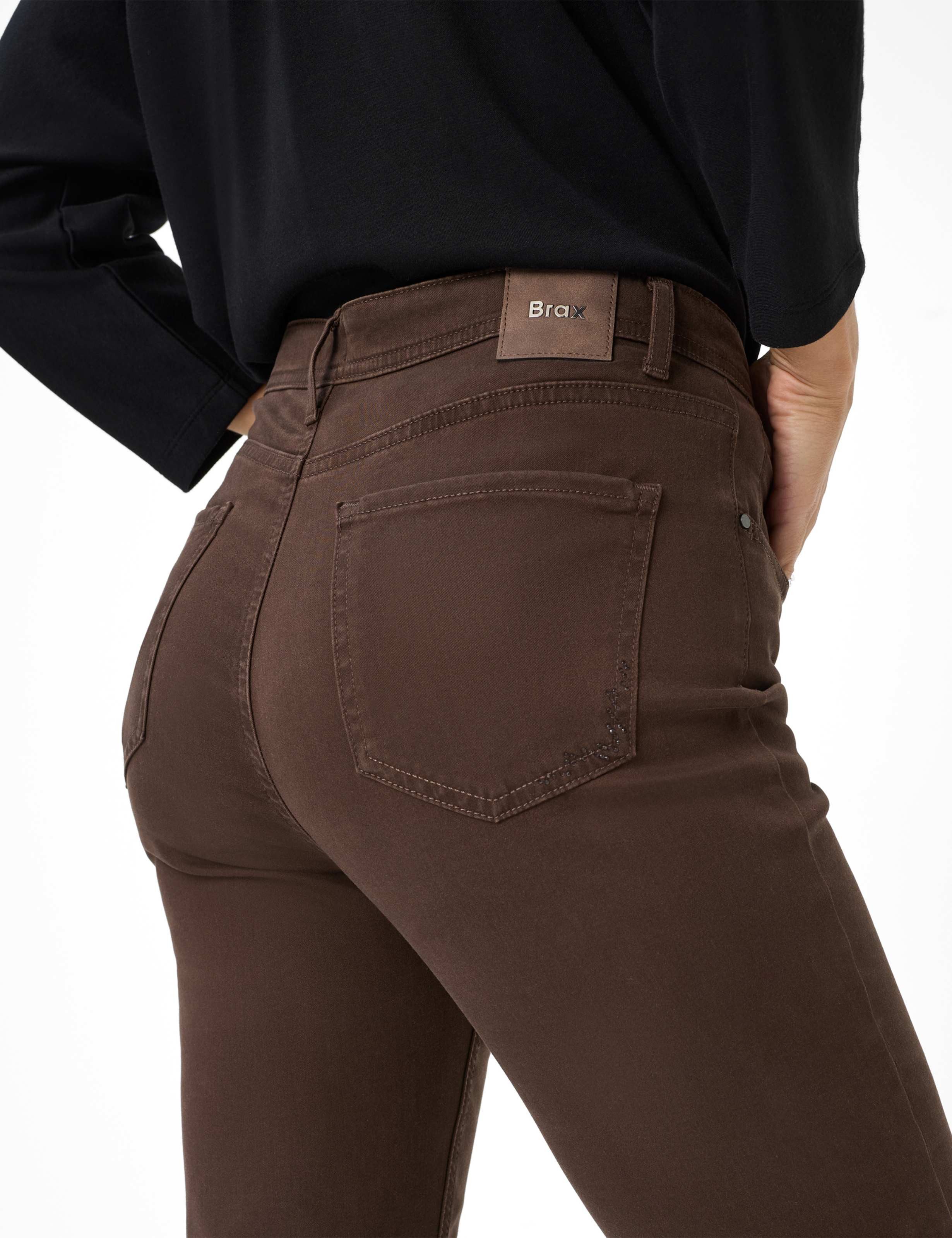 Brax 5-Pocket-Hose Style CAROLA Cotton Dream: Five-Pocket-Hose im Feminine Fit – Bild 4 von 5