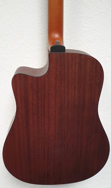 Cascha Westerngitarre CGA200 Stage Series, komplett mit gepolsterter Tasche