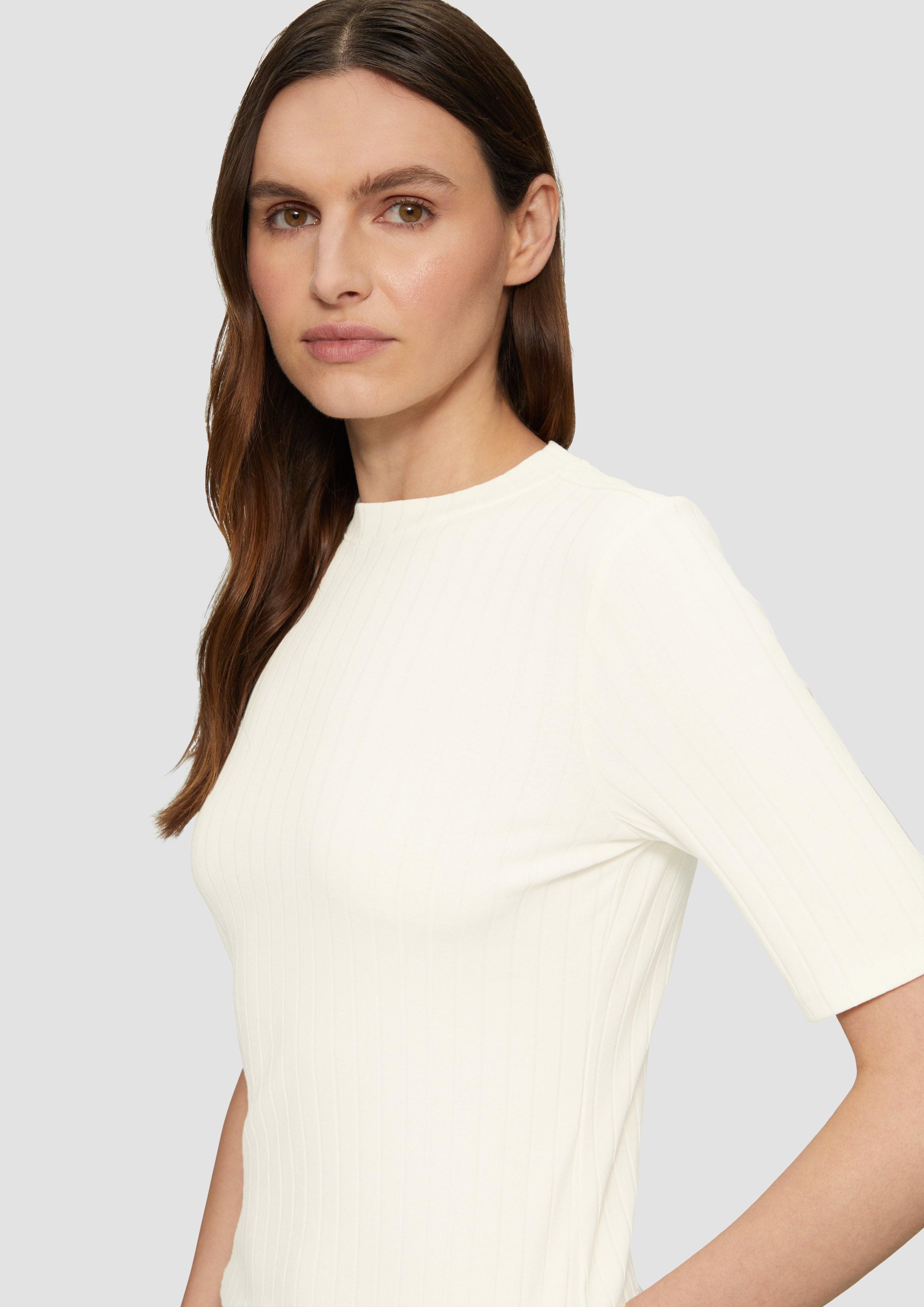 s.Oliver Kurzarmshirt T-Shirt aus Jersey mit günstig online kaufen