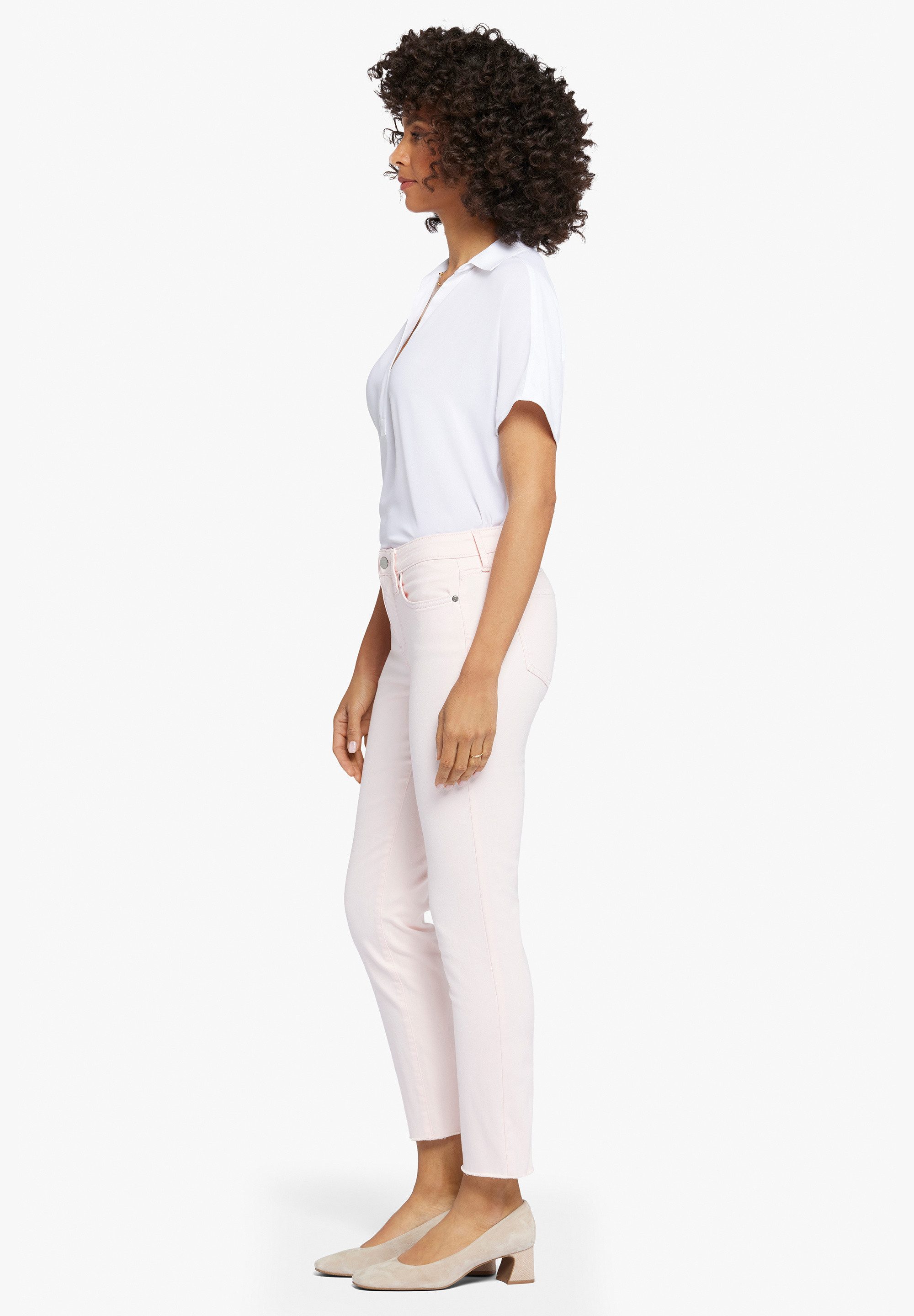 NYDJ 7/8-Jeans Sheri Ankle Fray Hem Schlankmachende Passform
