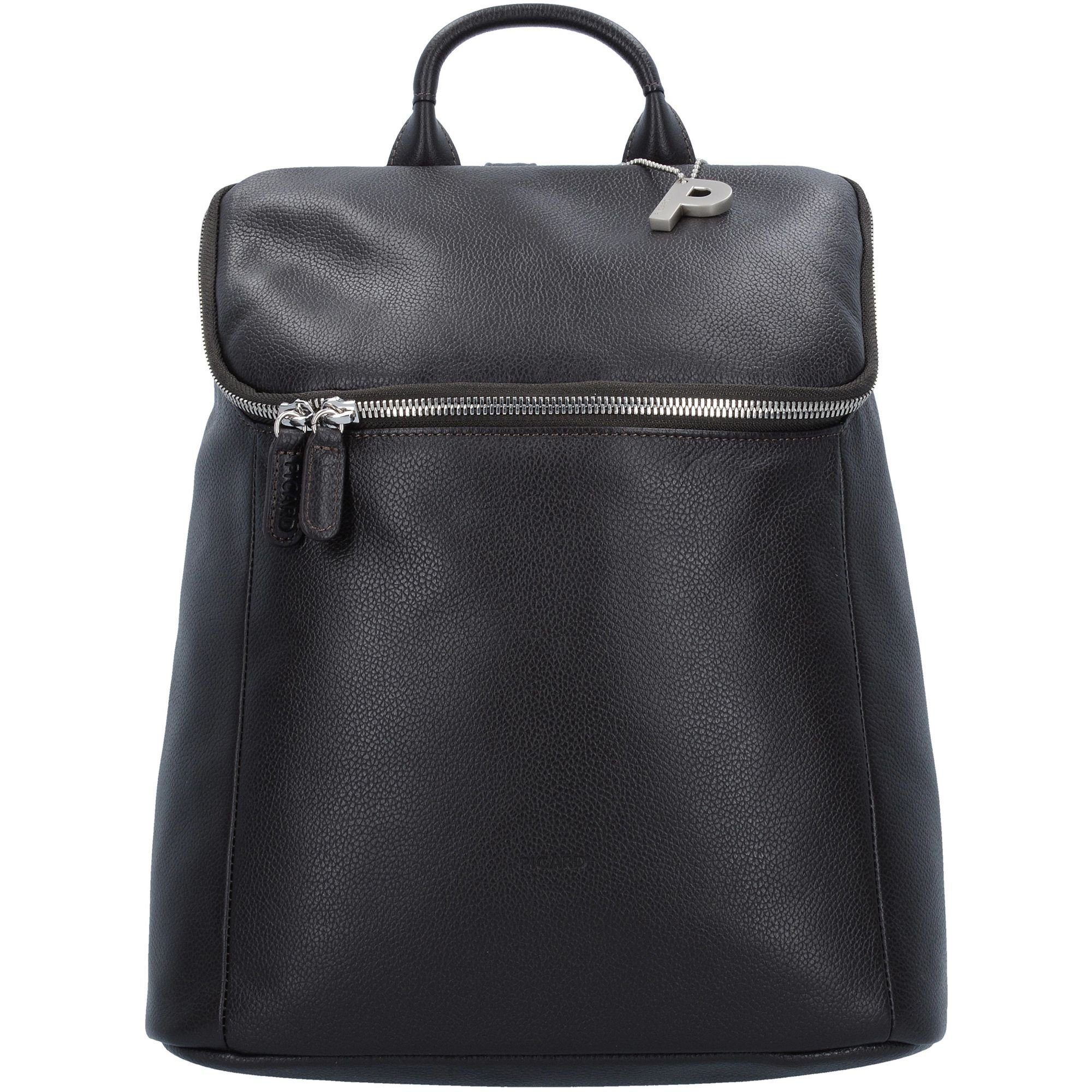 Picard Rucksack Luis, Leder cafe