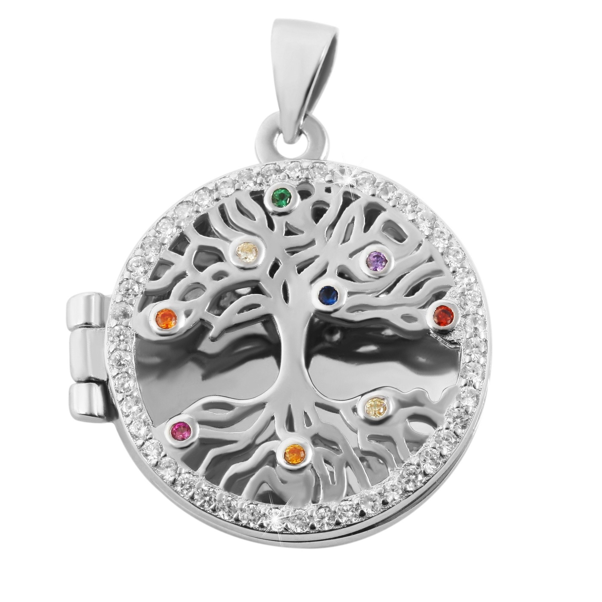 Adelia´s Kettenanhänger stilvoller Schmuck Anhänger aus 925 Sterling Silber