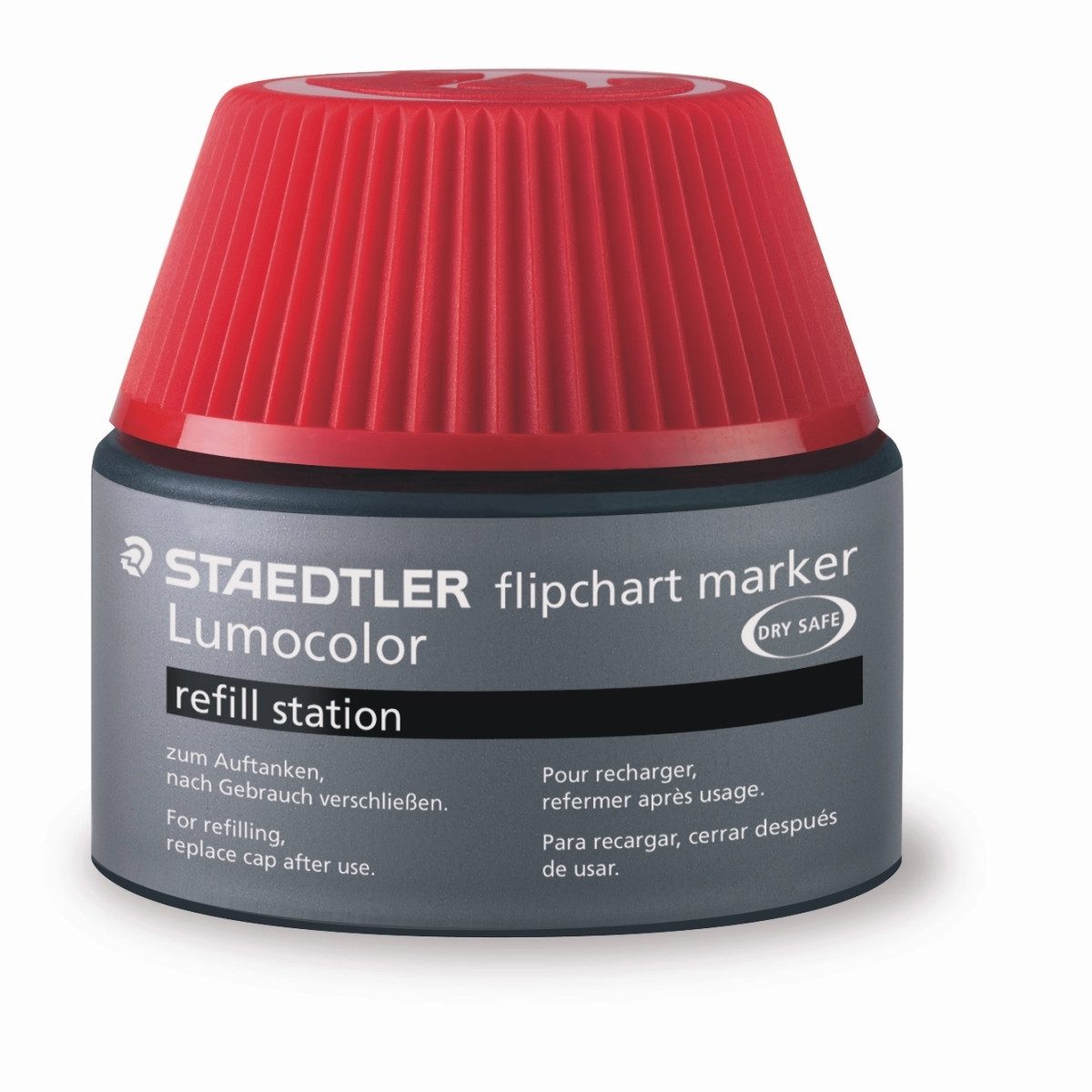 STAEDTLER Füllhalter Nachfülltinte Flipchartmarker rot (4 Stück)