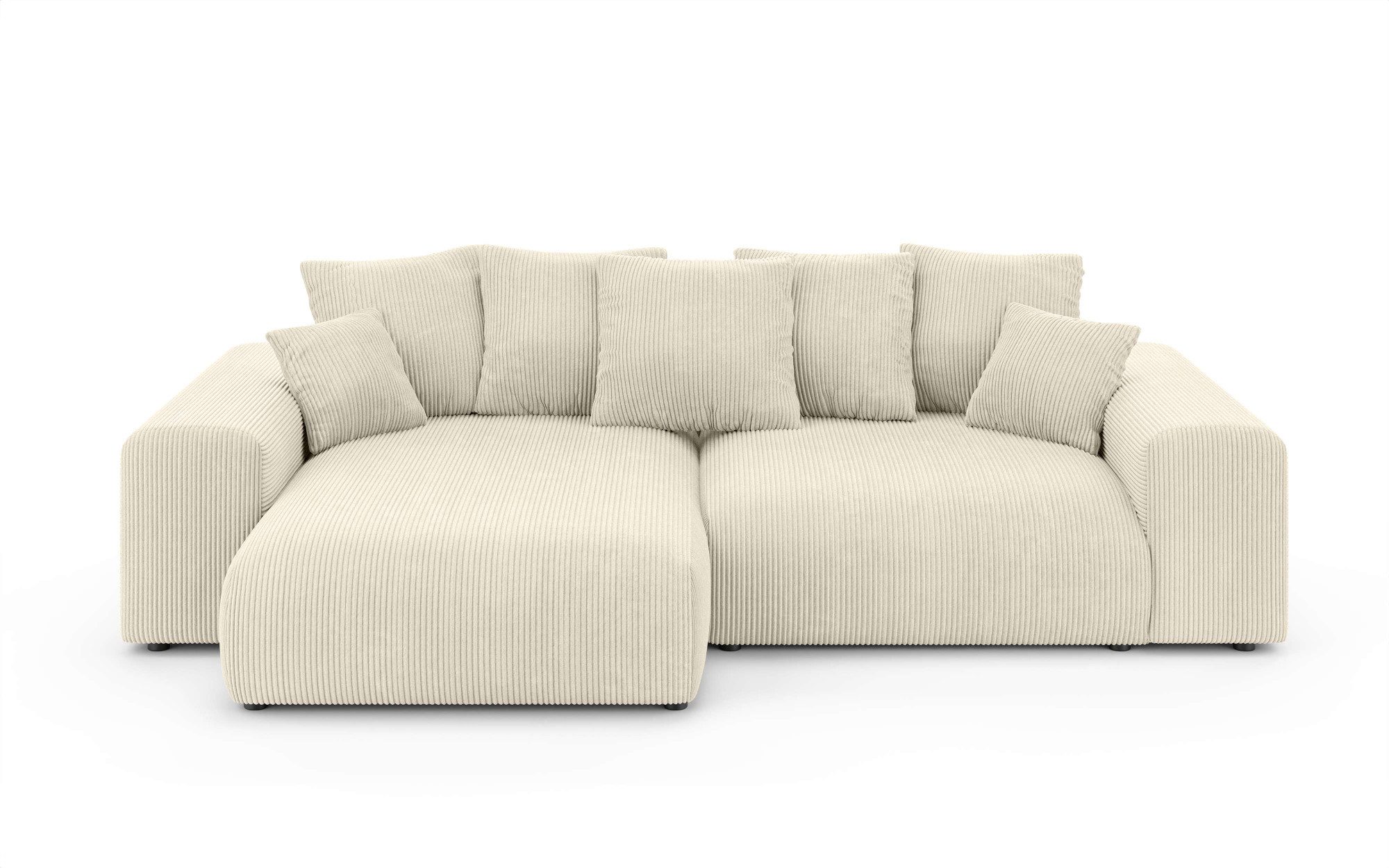Home affaire Ecksofa "LAKESIDE mit Bettfunktion und Bettkasten, B/T/H 257/1 günstig online kaufen