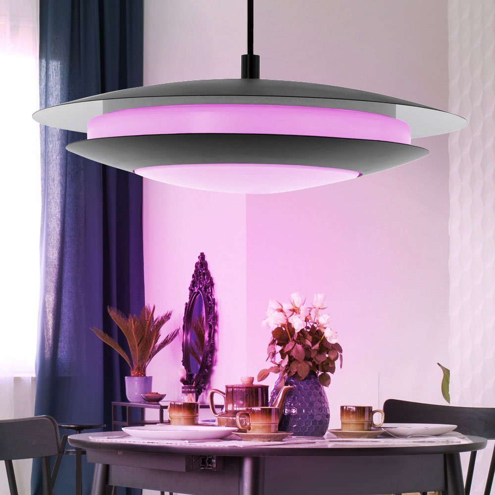 EGLO Smarte Tageslichtweiß, Pendel LED-Leuchtmittel Dielen RGB Smart Neutralweiß, fest Farbwechsel, Decken Home LED Kaltweiß, Lampe verbaut, LED-Leuchte, Hänge Warmweiß